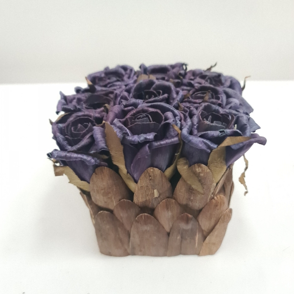 Artificial Flowers: Purple Roses