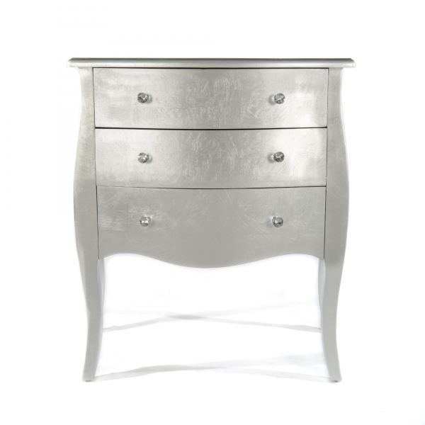 The Alchemist Chest of Drawers - Silver Gilt Leaf