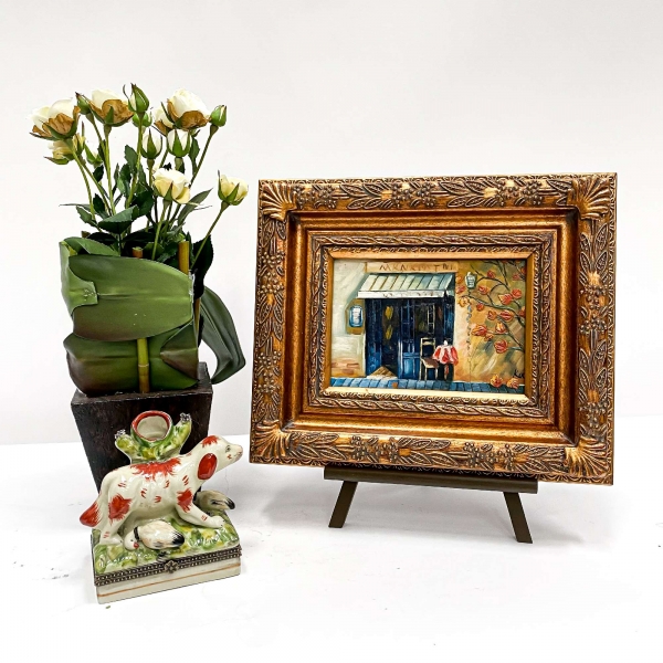 Vintage Gold Painting Wall Art - Shop