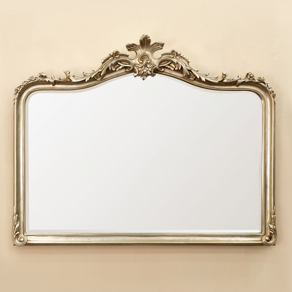 Patrica Champagne Overmantle Mirror
