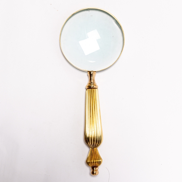 Magnifying Glass - Gold Crystal 