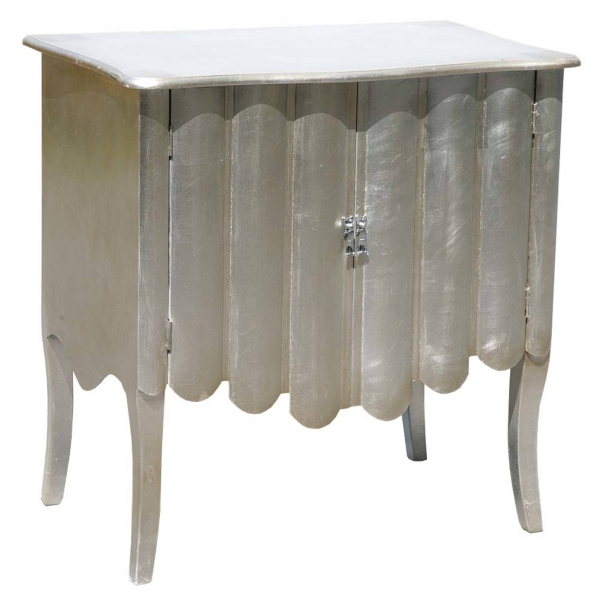Silver Wooden Cabinet