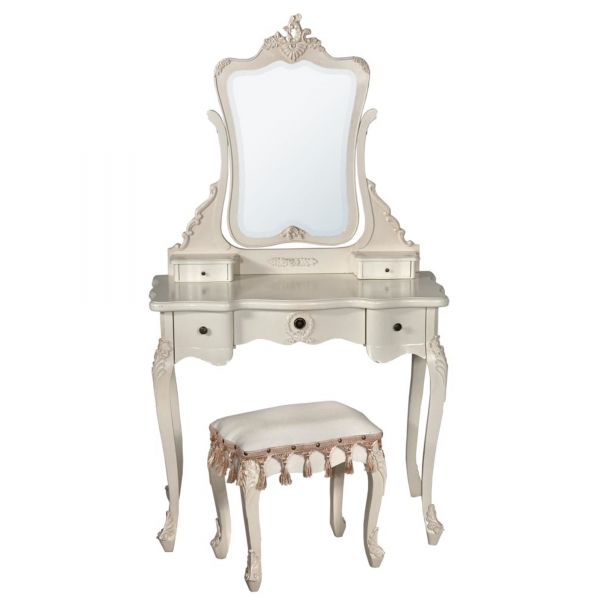 Boudoir Provence Dressing Table Set - Antique White