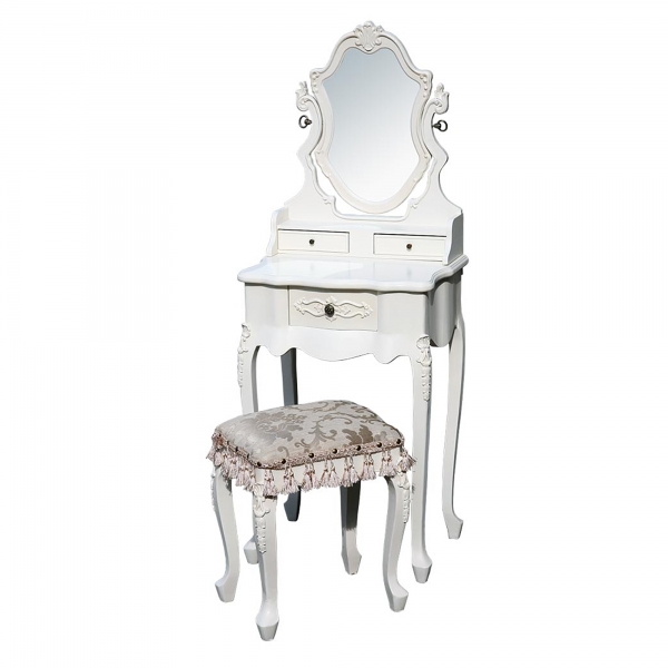 Boudoir Provence Dressing Table Set - Antique White