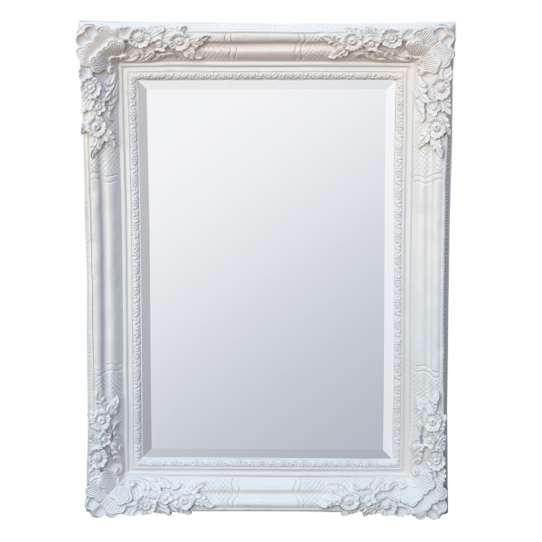 Antique White Mirror 