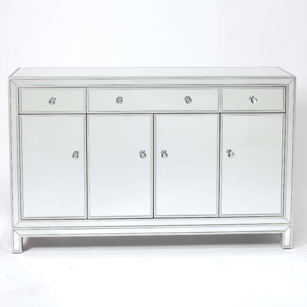 Chateauneuf Mirrored Cabinet Sideboard