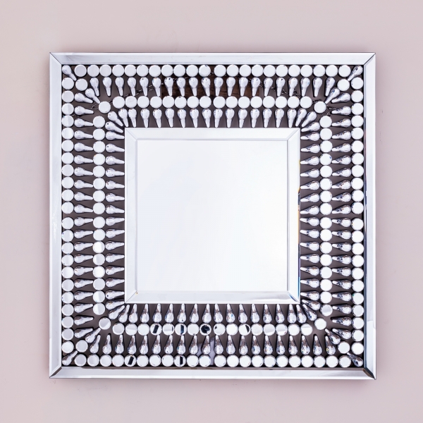 Apollo Crystal Mirrored Mirror