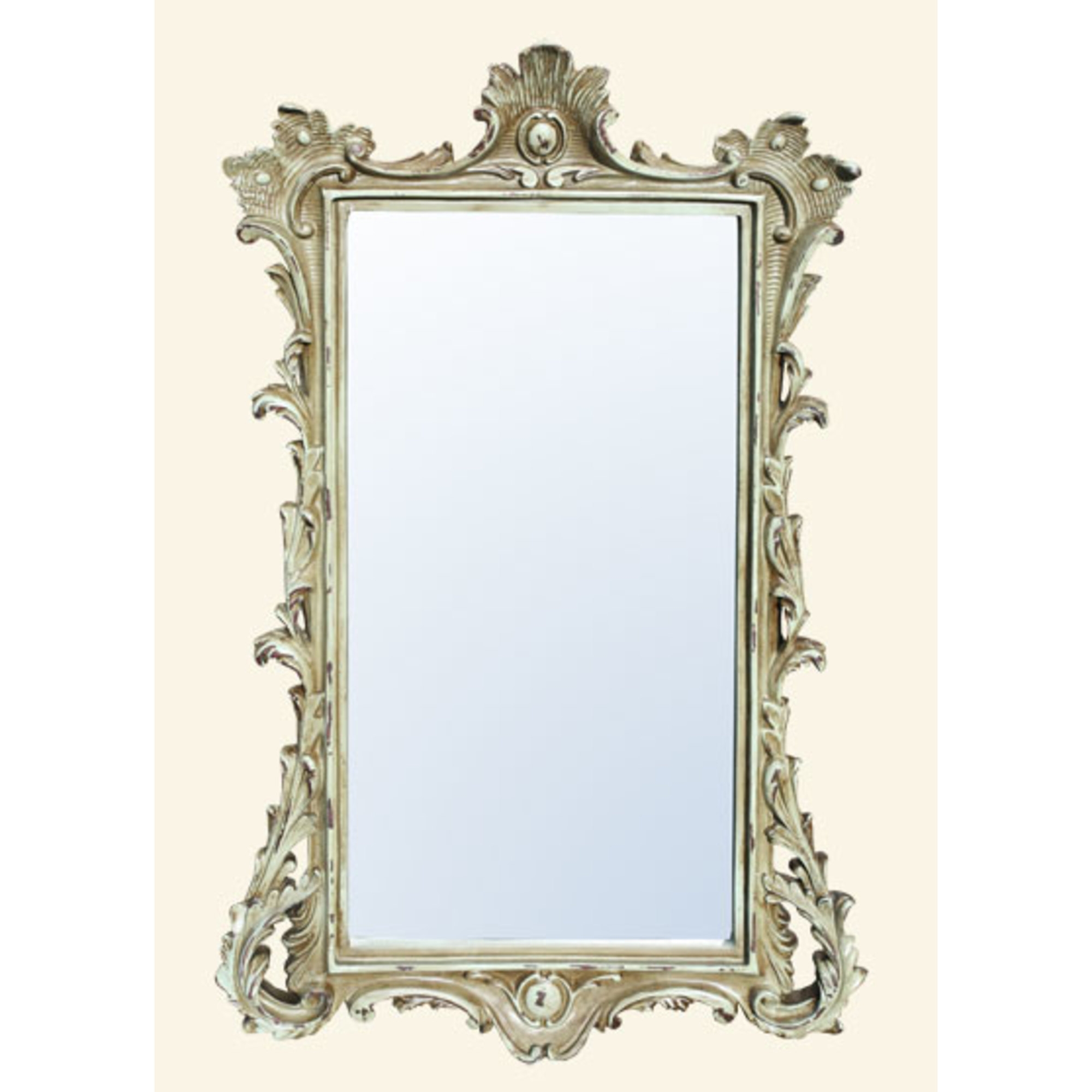 Painted Frame with bev. Mirror