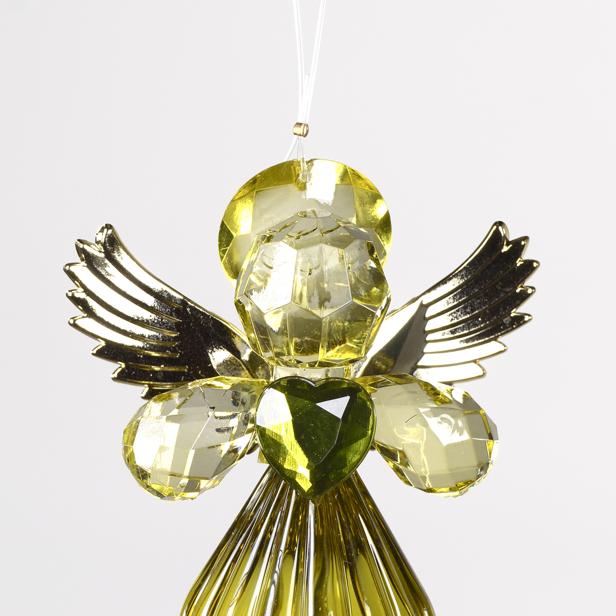 Decorative Accessories Angel Olive Acrylic with Gold