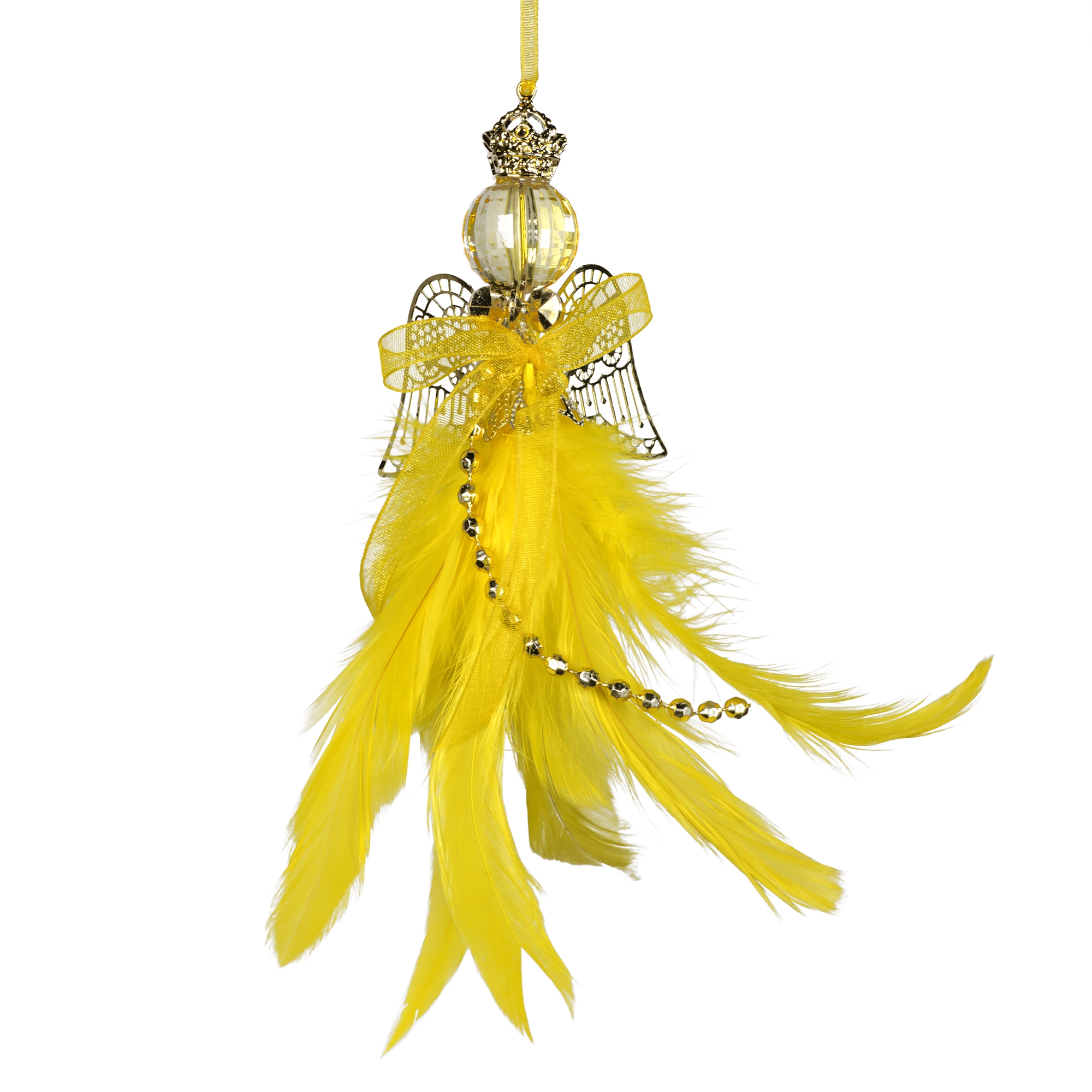 Acrylic Angel with Feather