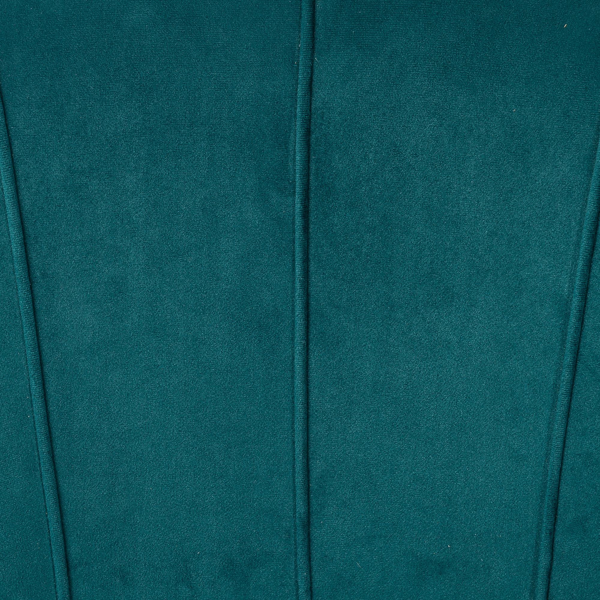 Deep Teal Velvet Cocktail Chair With Gold Legs