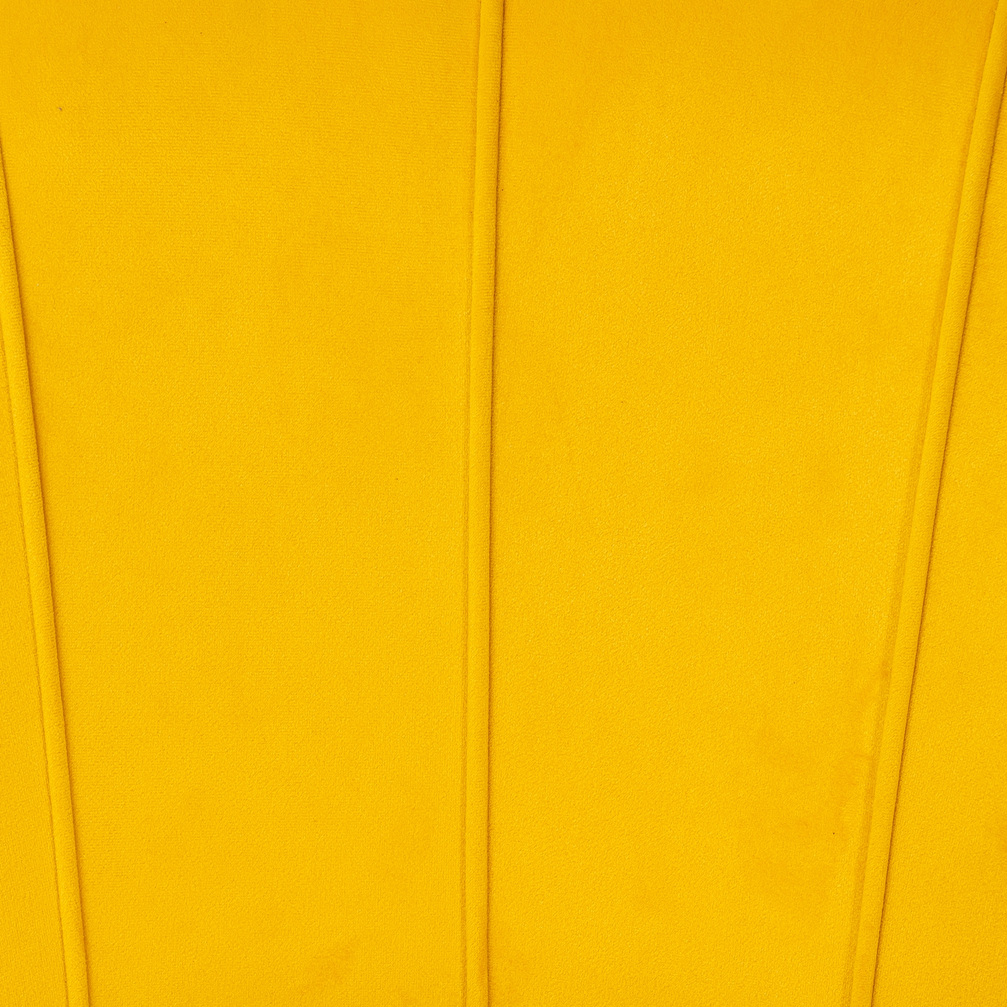 Bright Mustard Velvet Cocktail Chair With Gold Legs