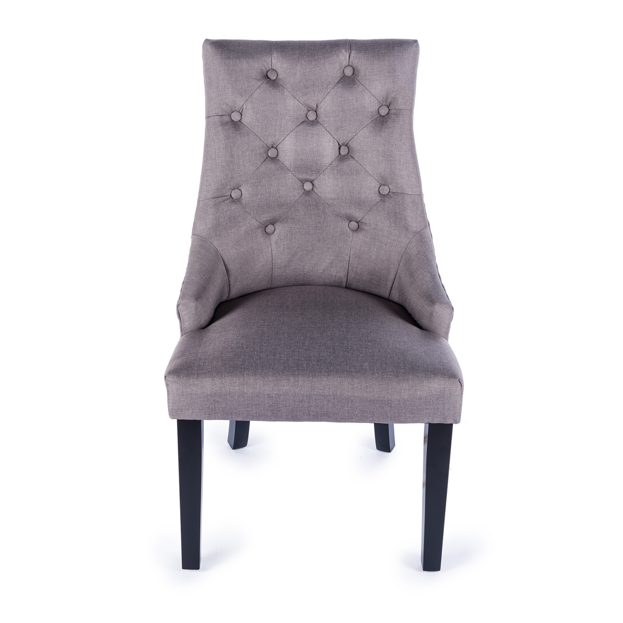 Linen Oak Leg Dining Chair