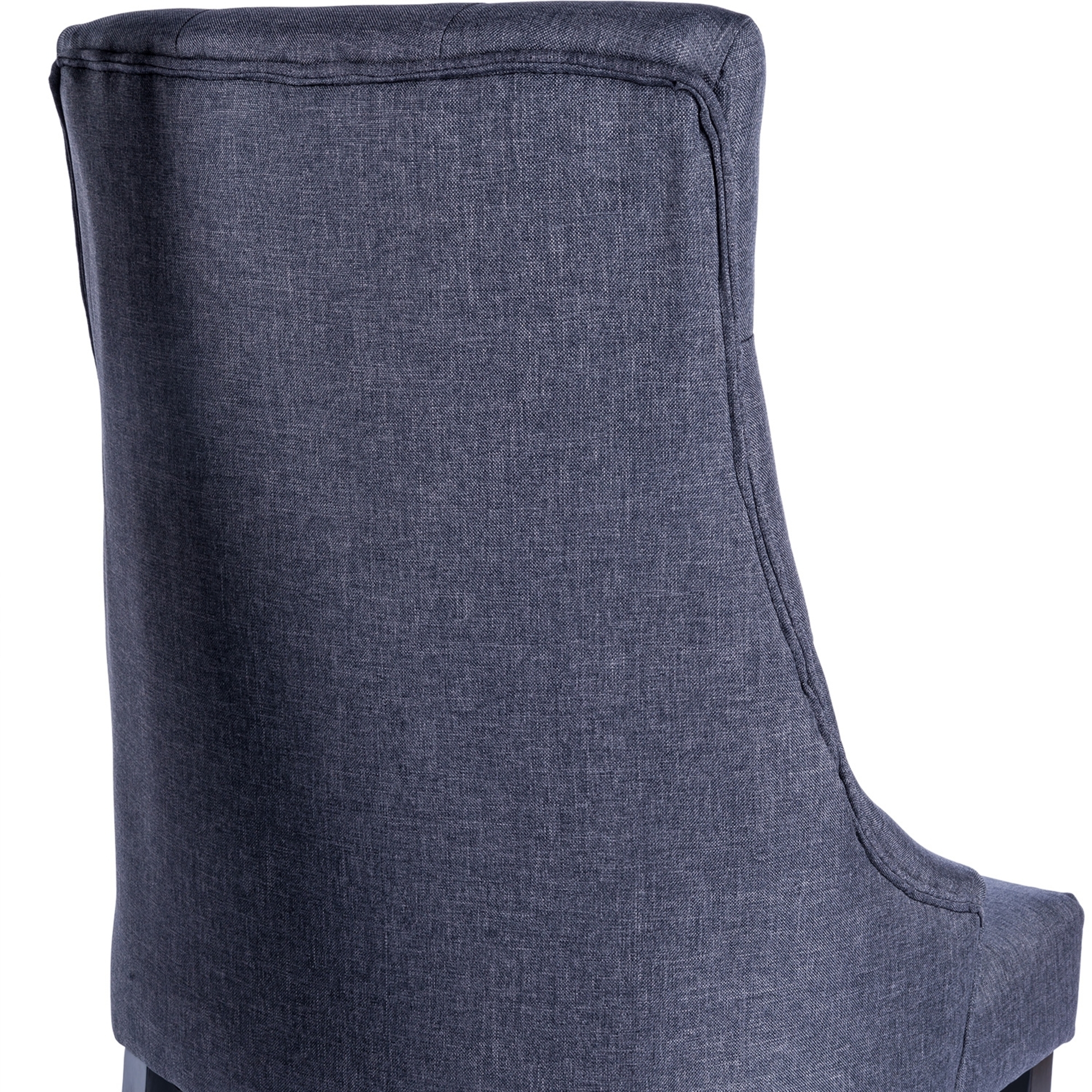 Linen Dining Chair - Grey