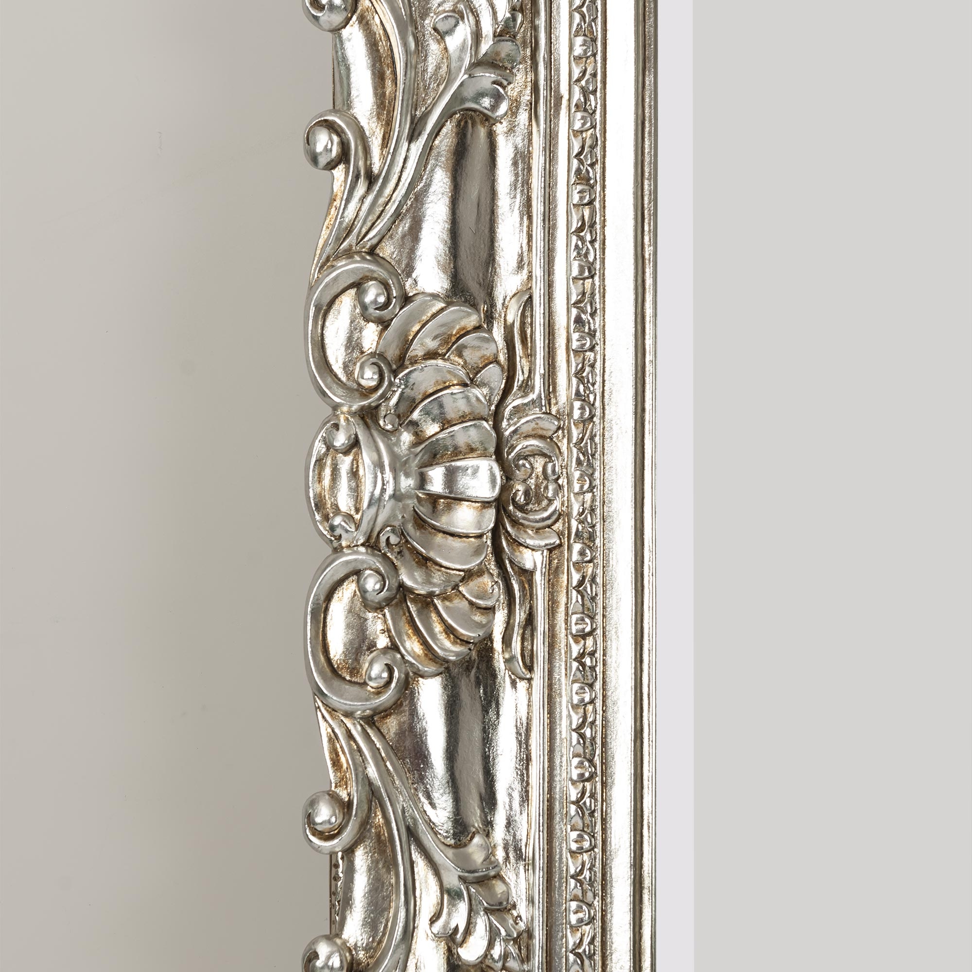 Estella Silver Bevelled Floor Mirror