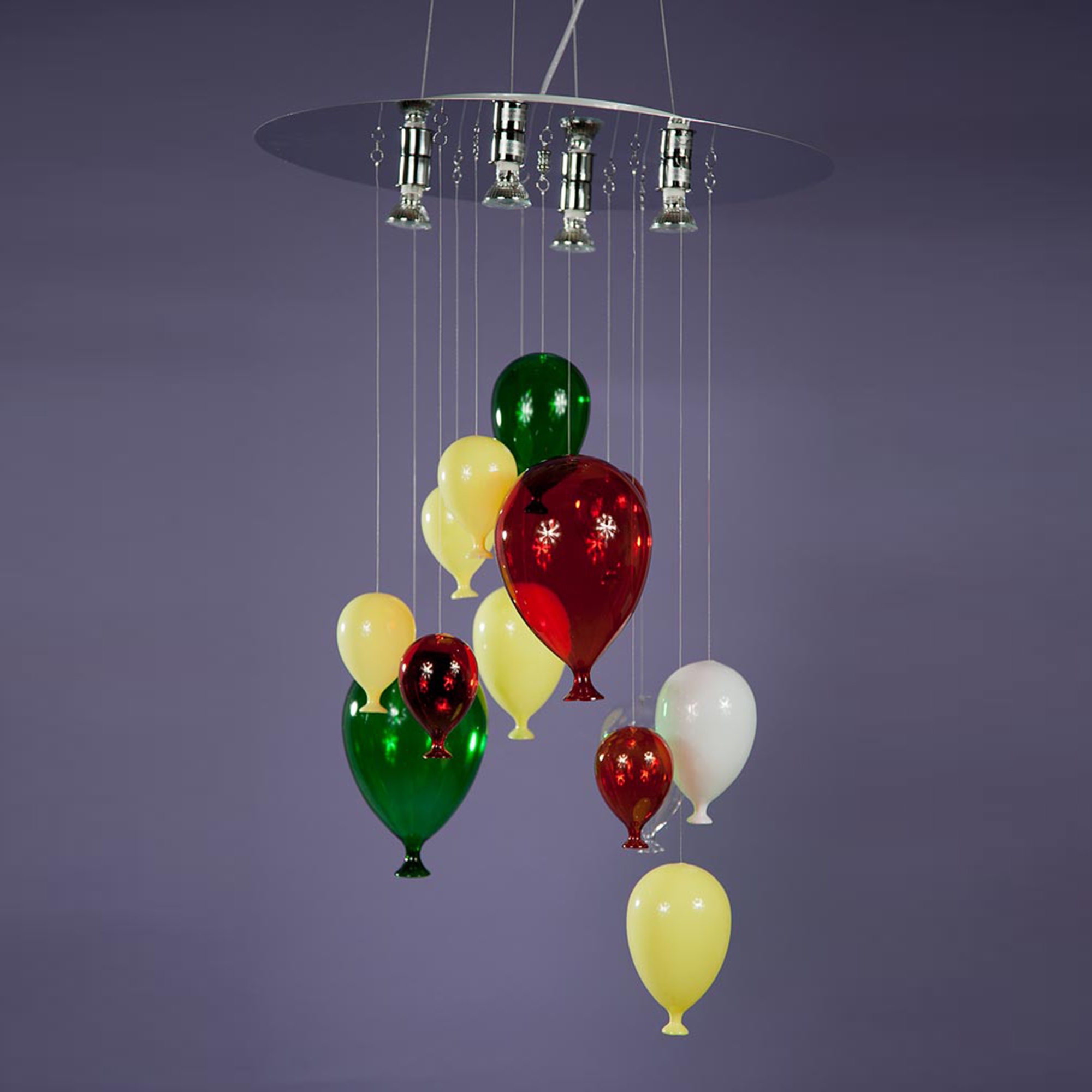 Balloon Chandelier - Multicoloured