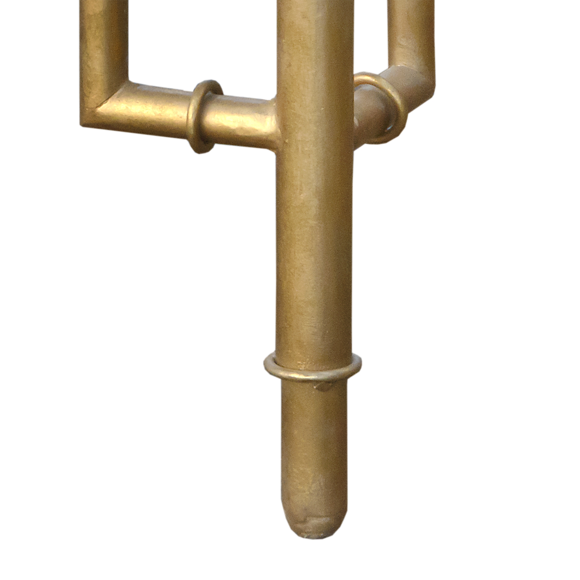 Gin Shu Metal Side Table - Gold