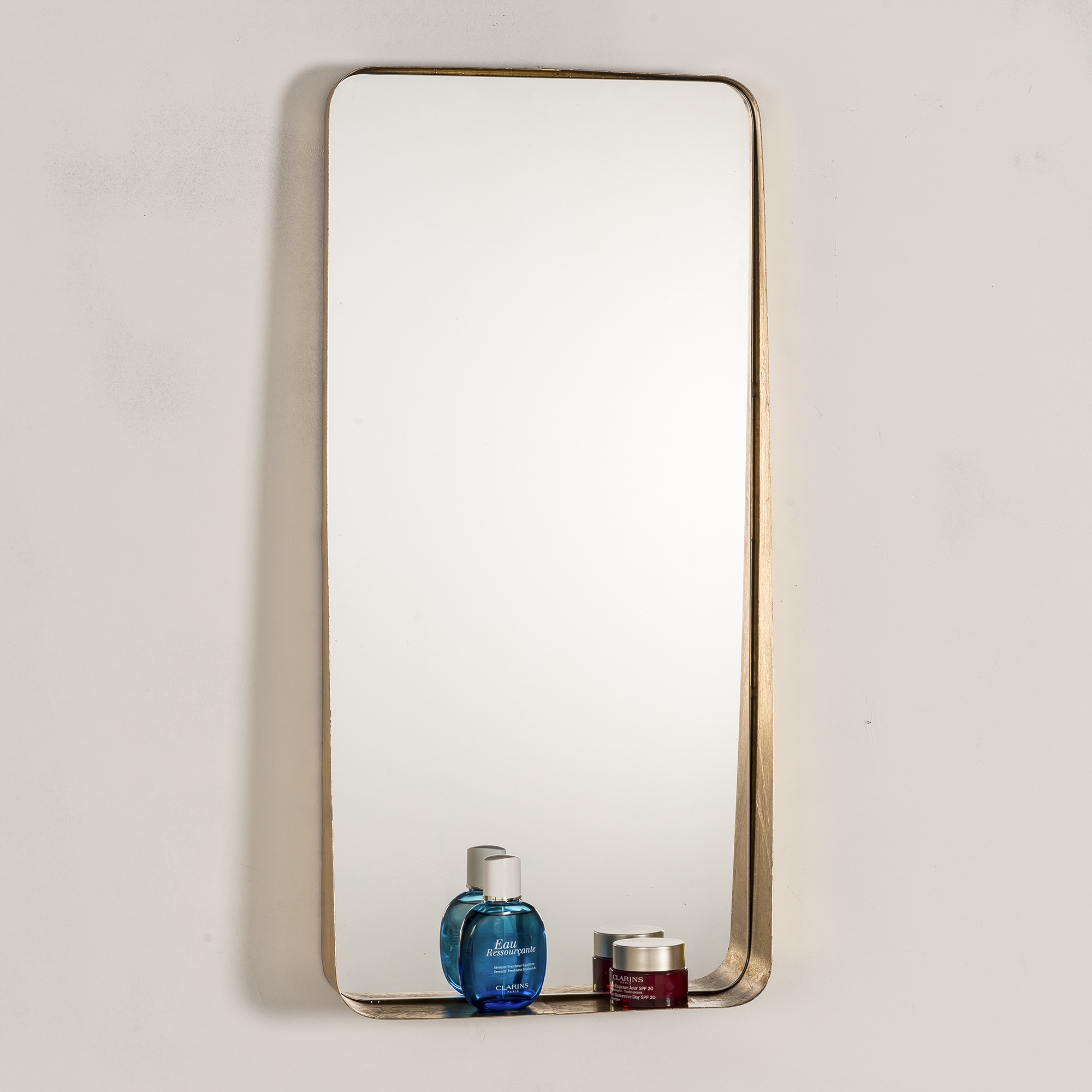 Gin Shu Metal Mirror - Gold Gilt Leaf