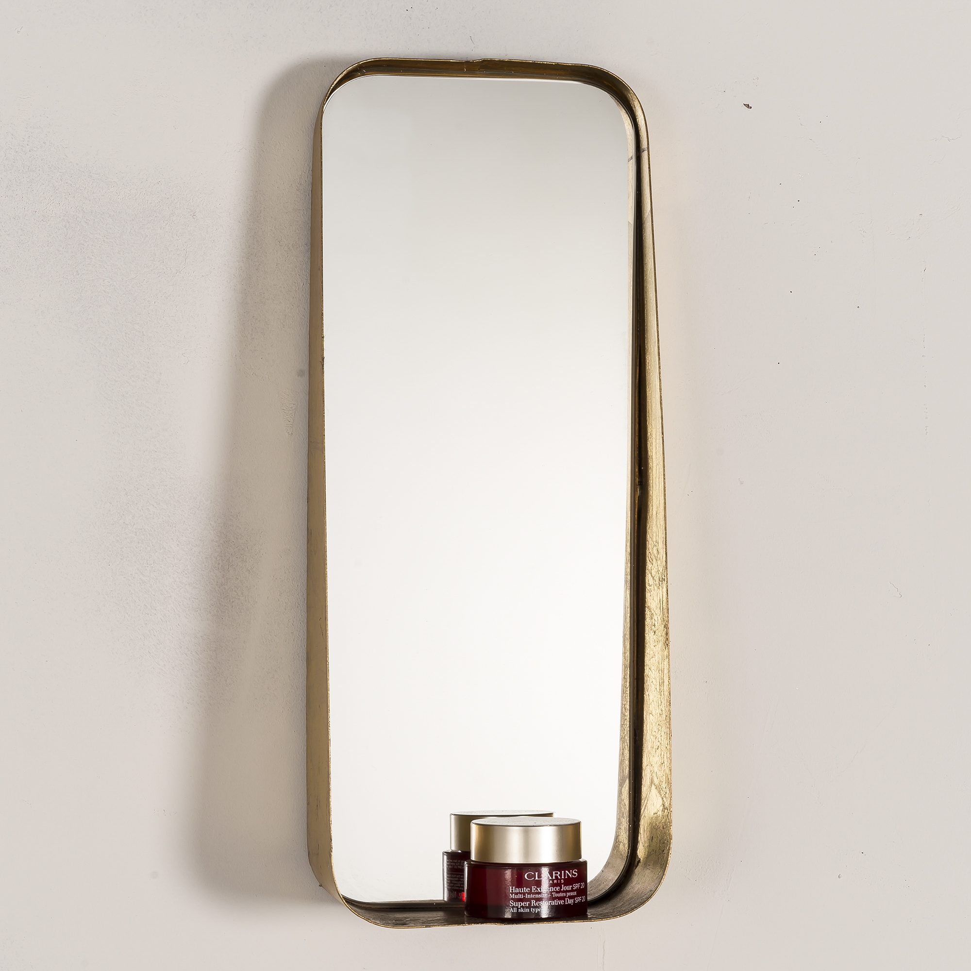 Gin Shu Metal Mirror - Gold Gilt Leaf