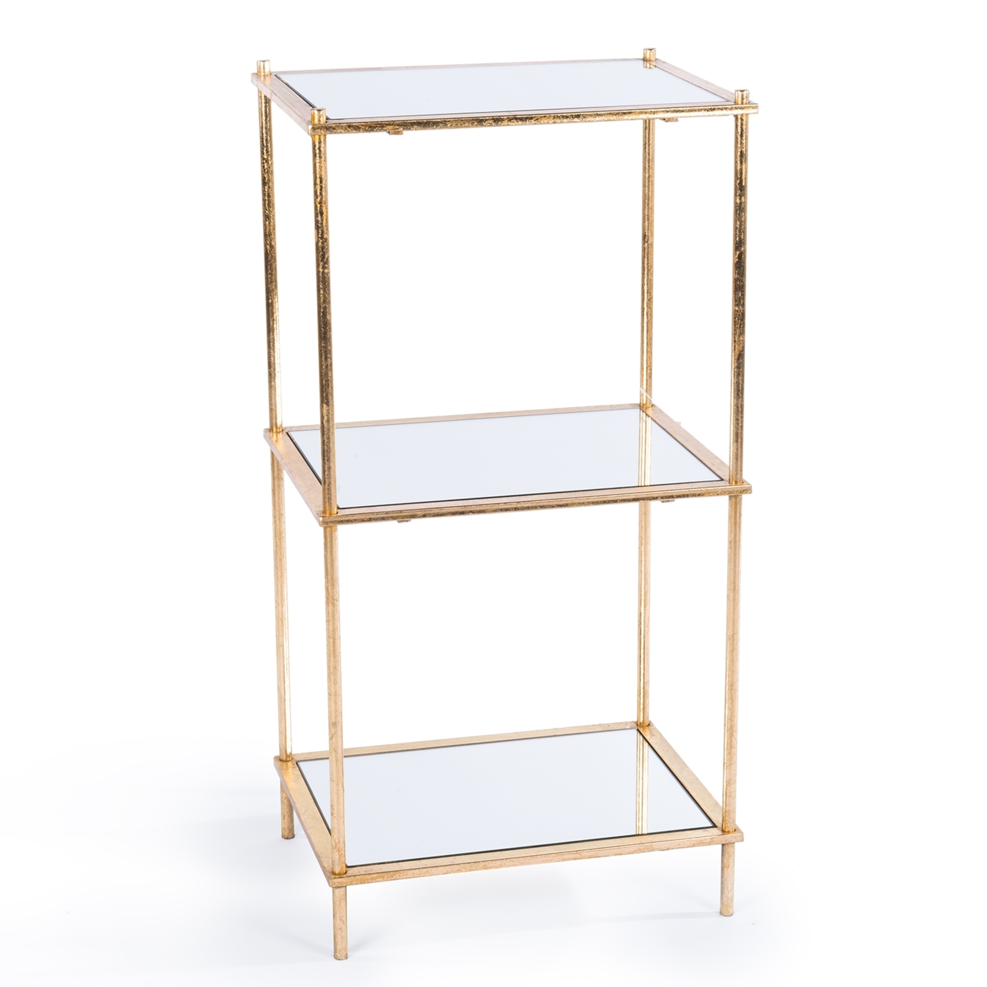 Gin Shu Metal Shelf - Gold Gilt Leaf