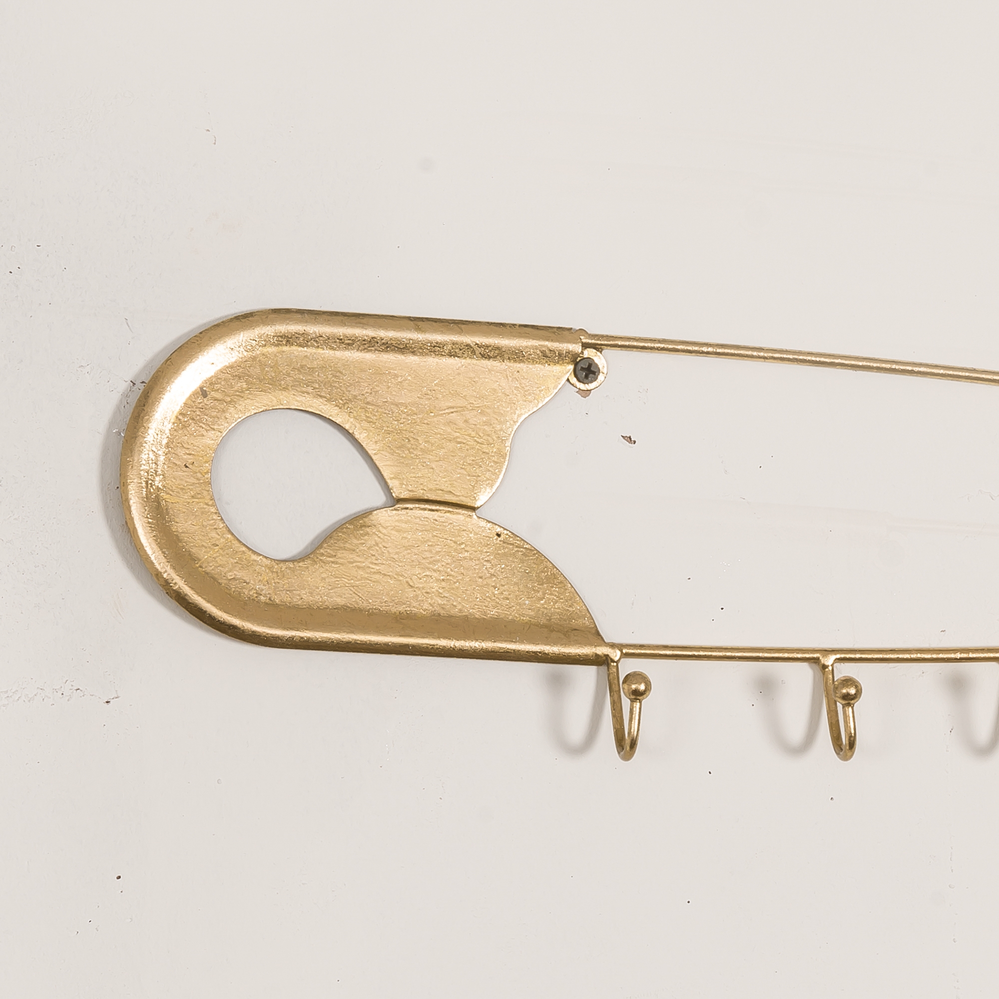 Gin Shu Metal Hanger - Gold Gilt Leaf