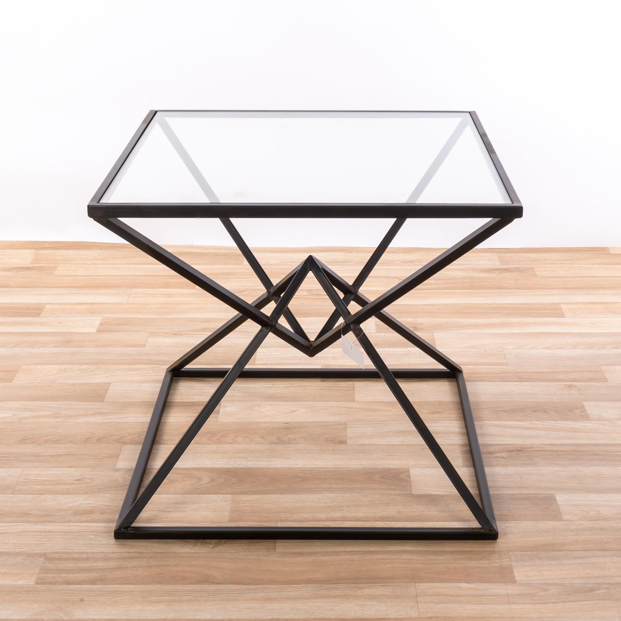 Black Parisienne Metal Coffee Table 