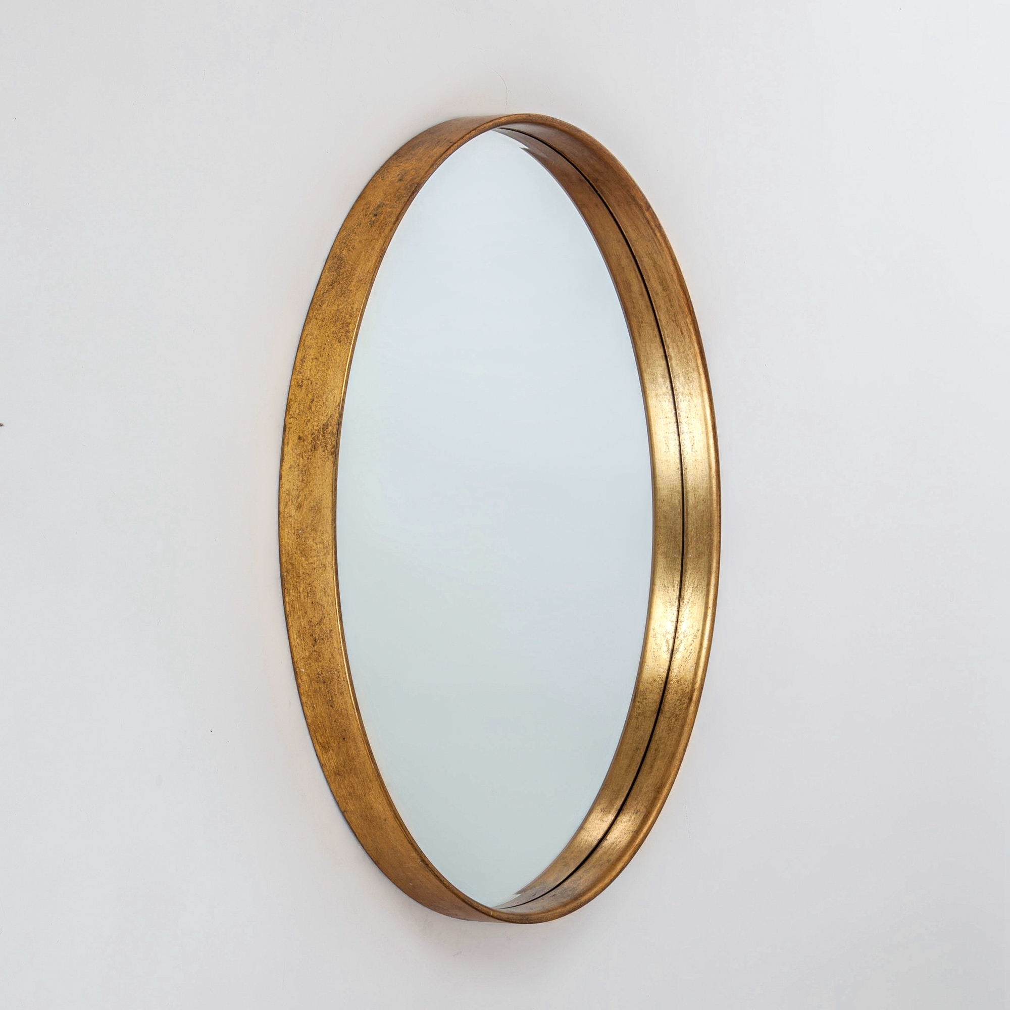 Gin Shu Metal Mirror - Gold Gilt Leaf