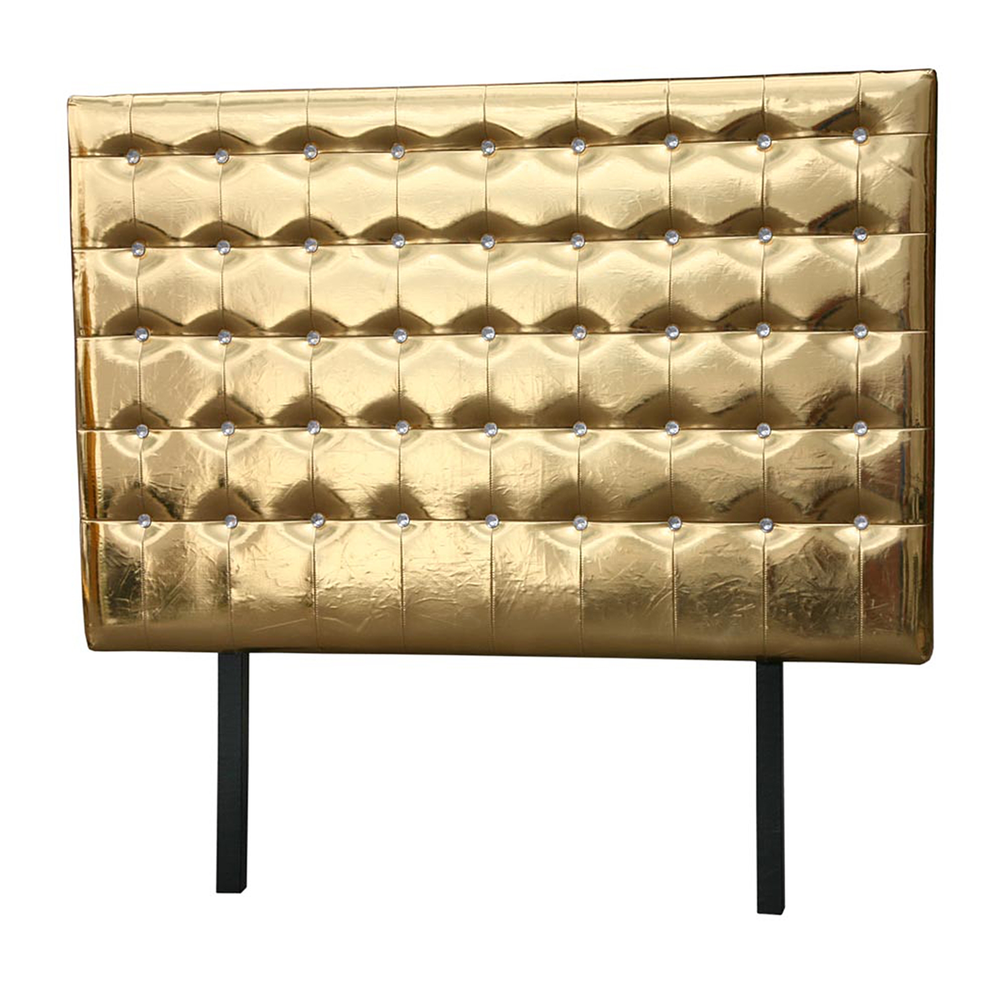 High Gloss Headboard - Gold