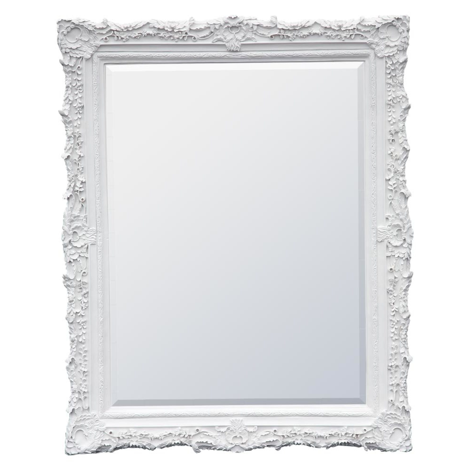 White Clay Paint Mirror