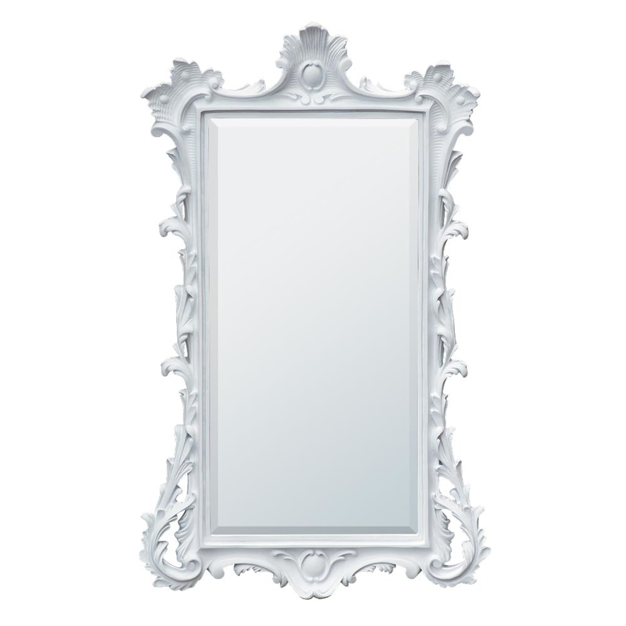 Painted Frame with bev. Mirror