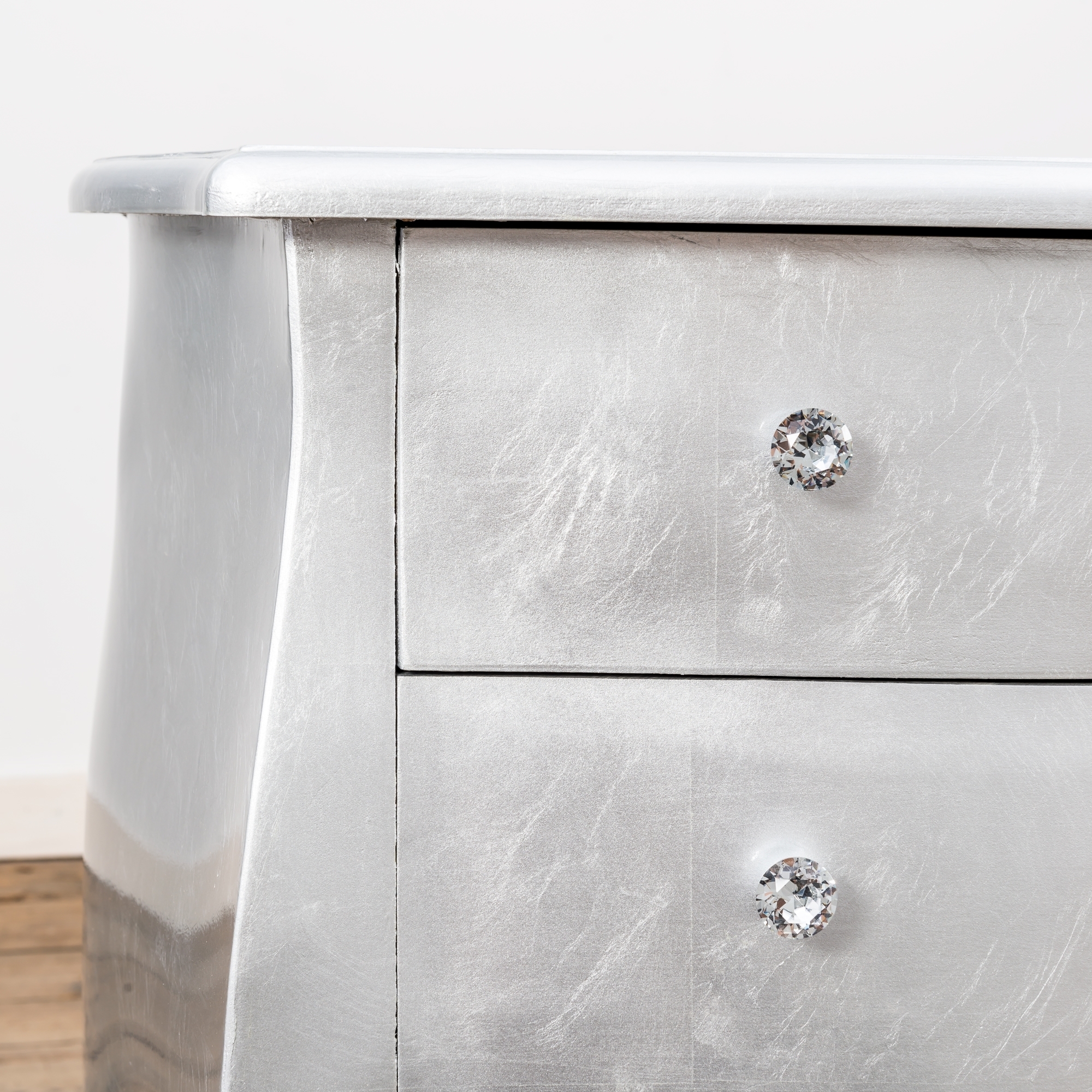 The Alchemist Chest of Drawers - Silver Gilt Leaf