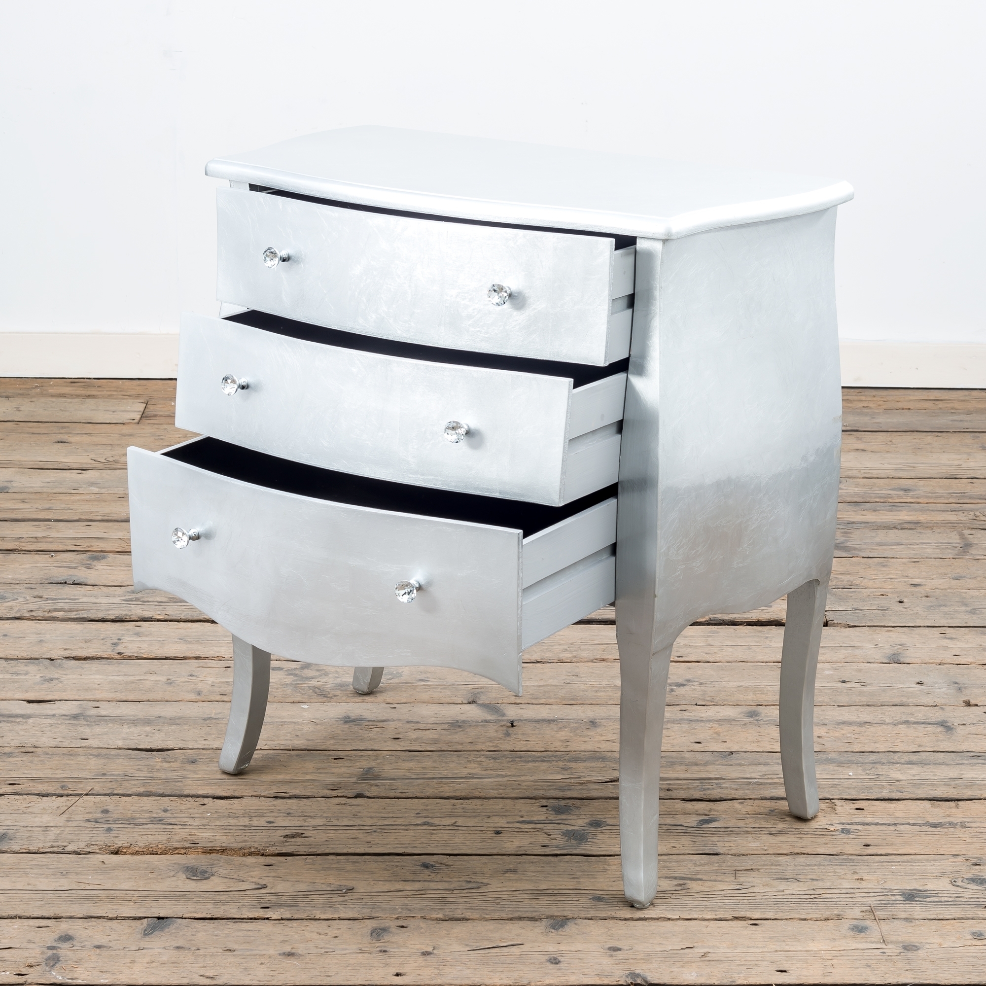 The Alchemist Chest of Drawers - Silver Gilt Leaf