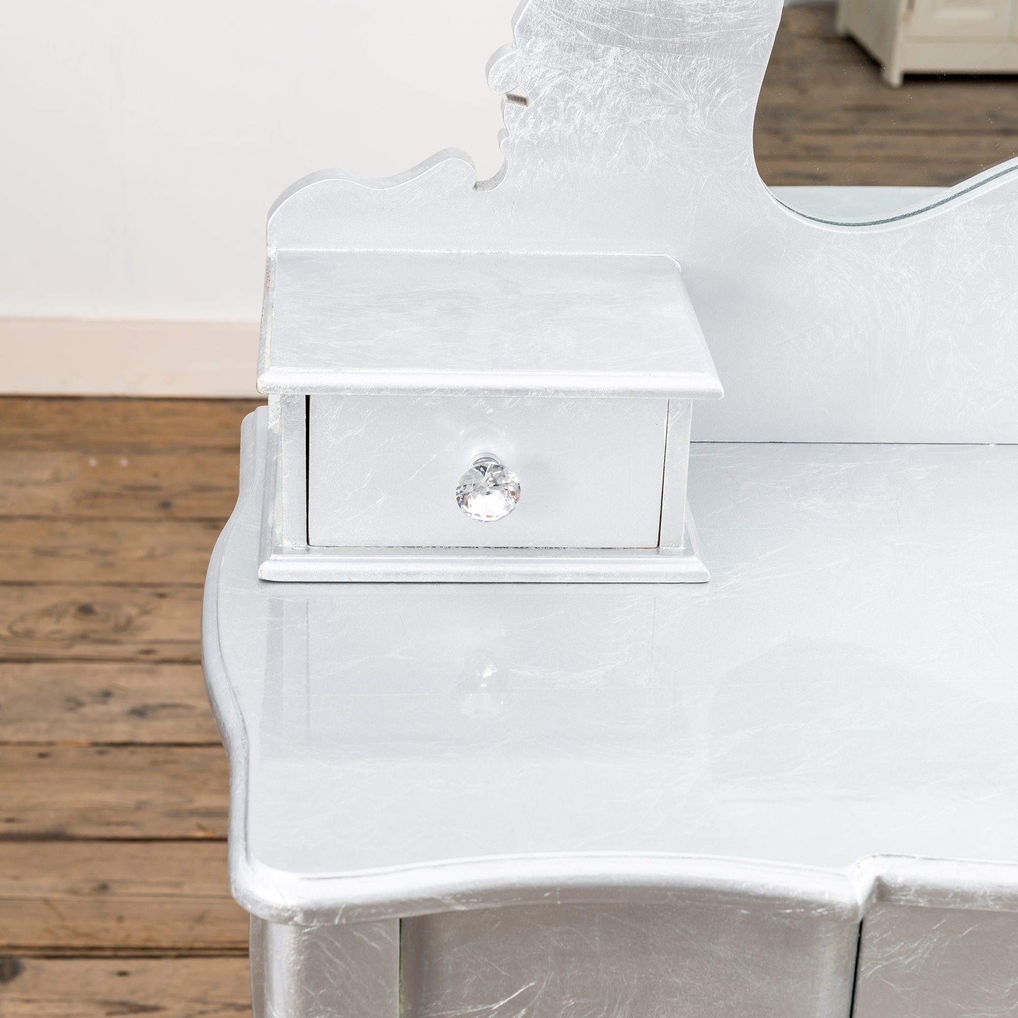 The Alchemist Dressing Table Set - Silver Gilt Leaf