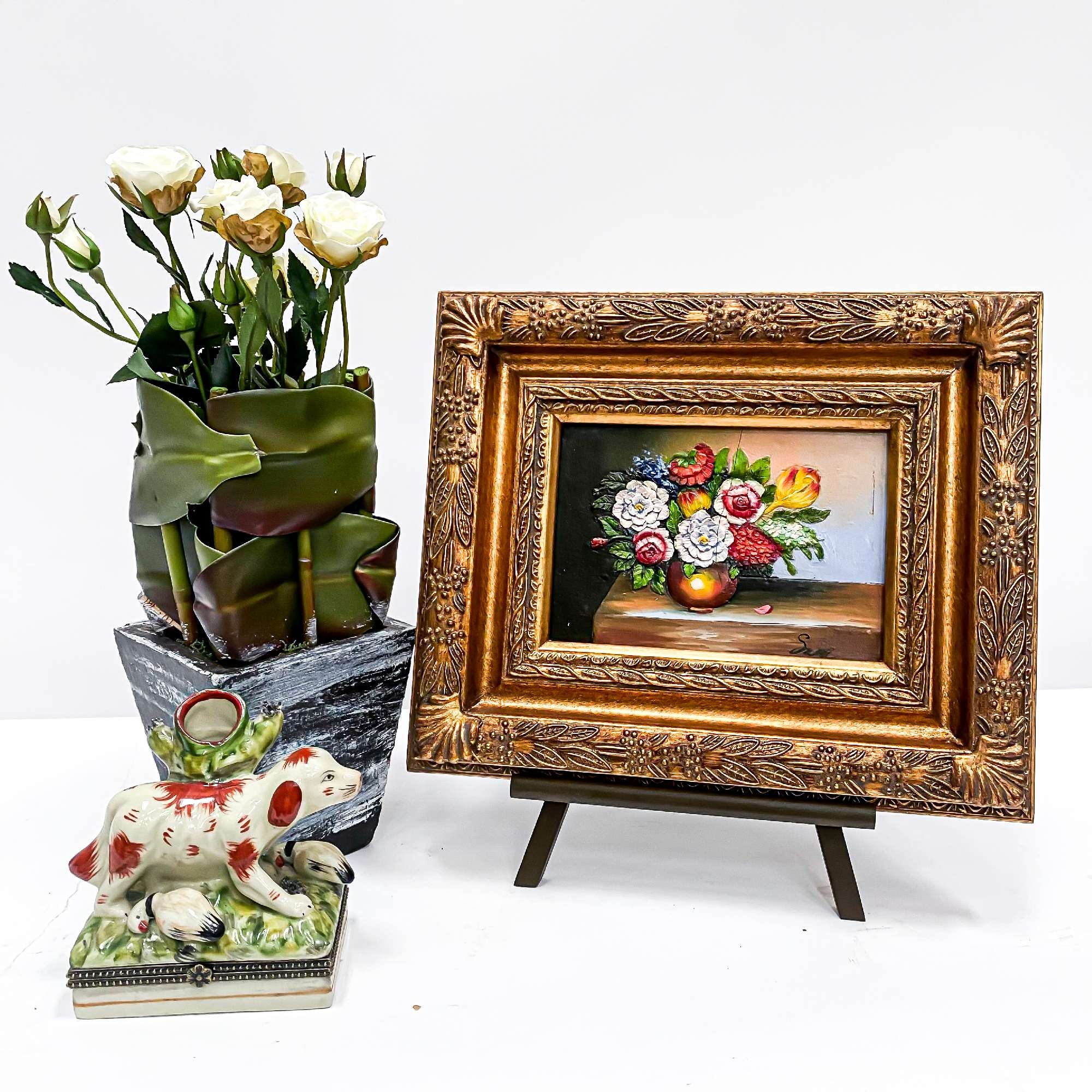 Vintage Gold Painting Wall Art