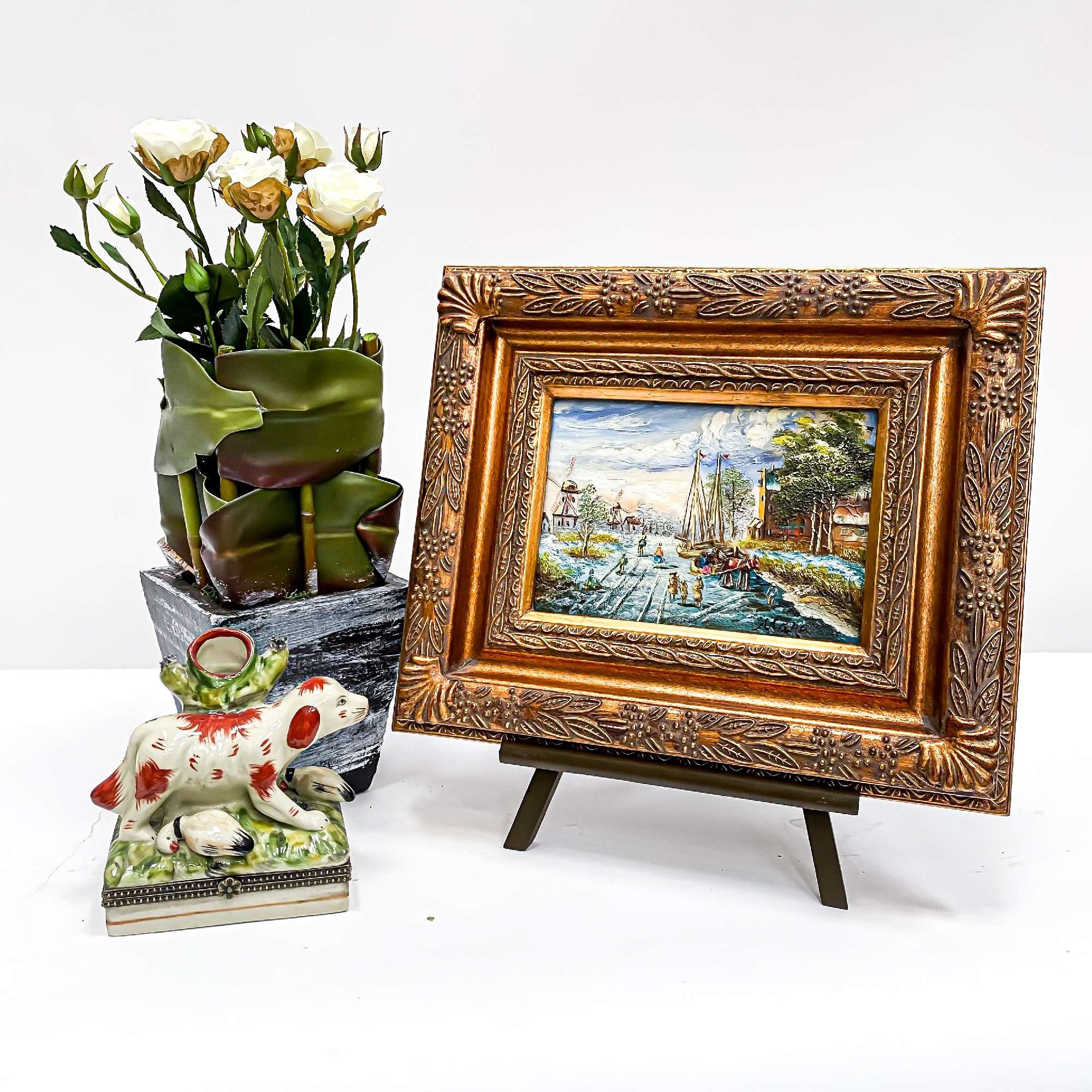 Vintage Gold Painting Wall Art