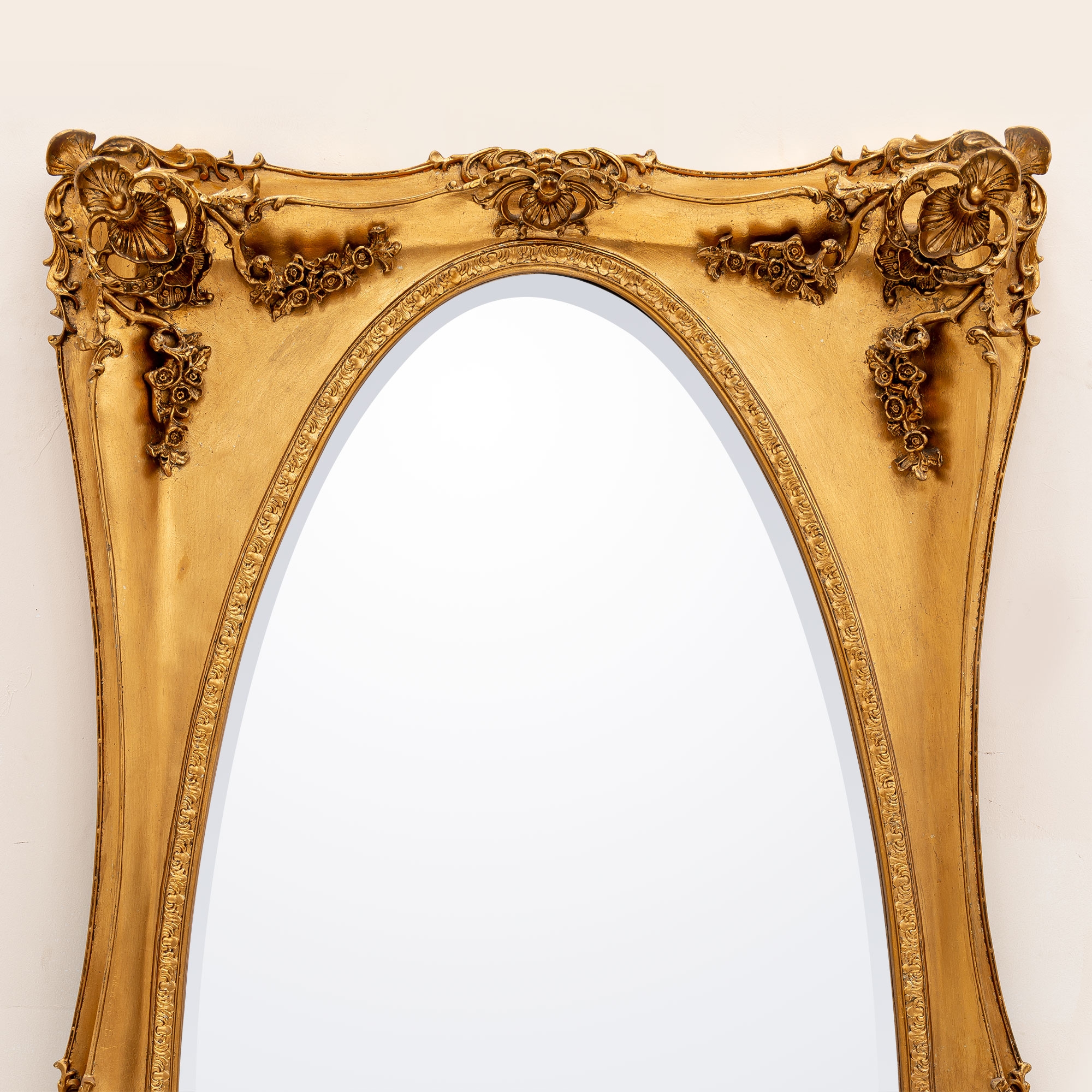 Beth Gold Floor Mirror