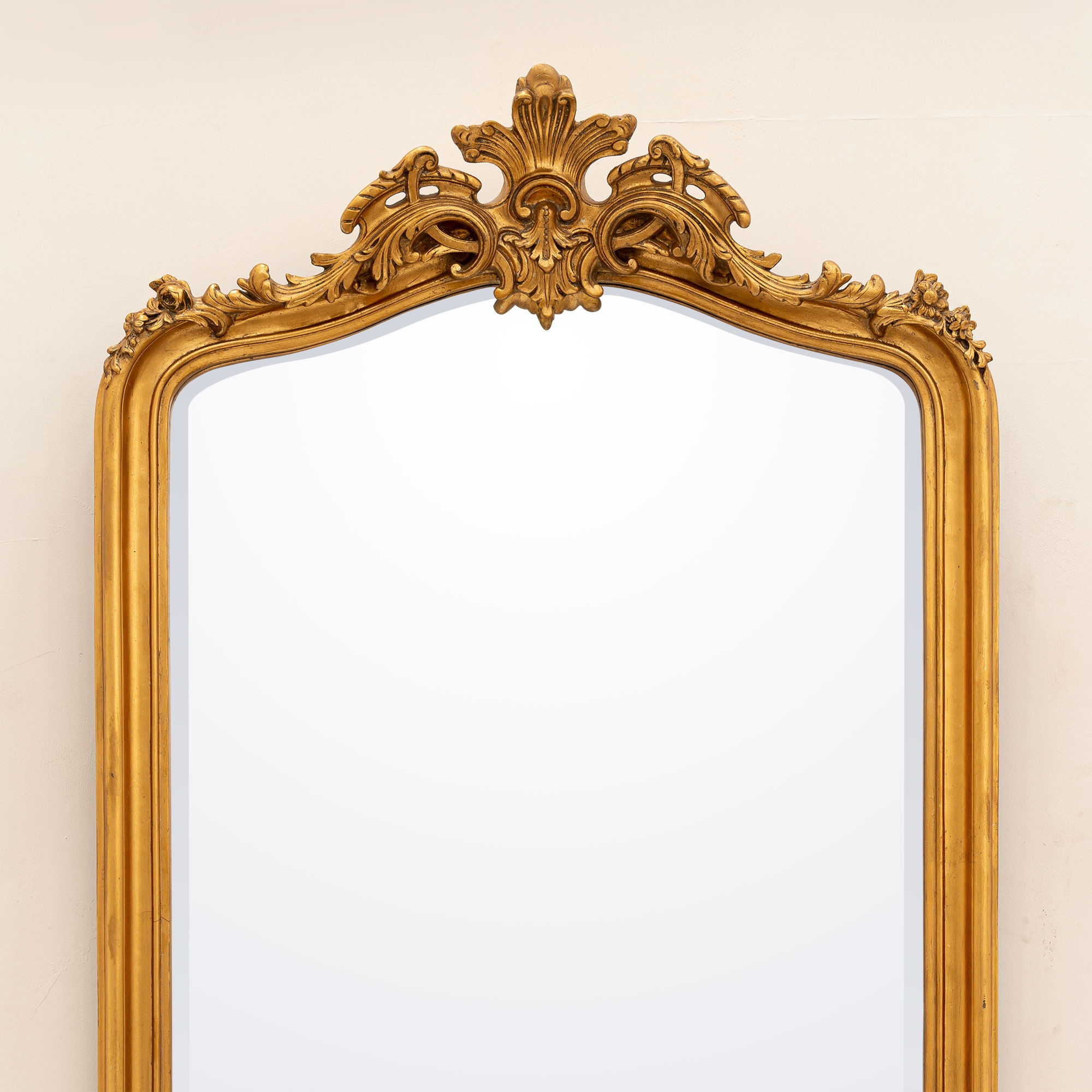 Patrica Gold Floor Mirror