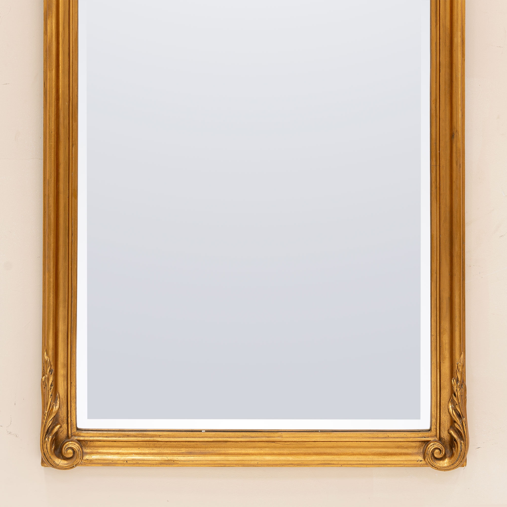 Patrica Gold Floor Mirror