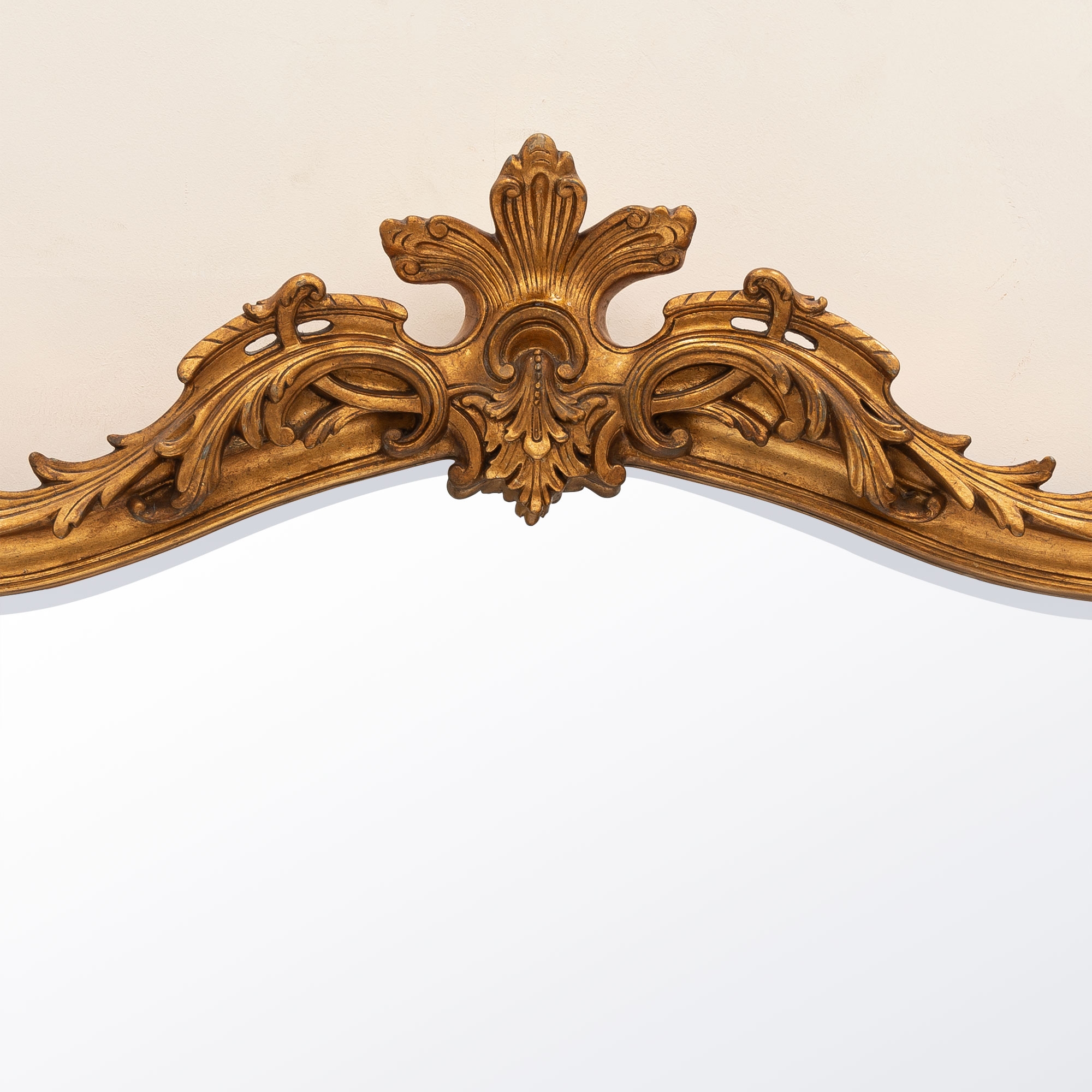 Patrica Gold Overmantle Mirror