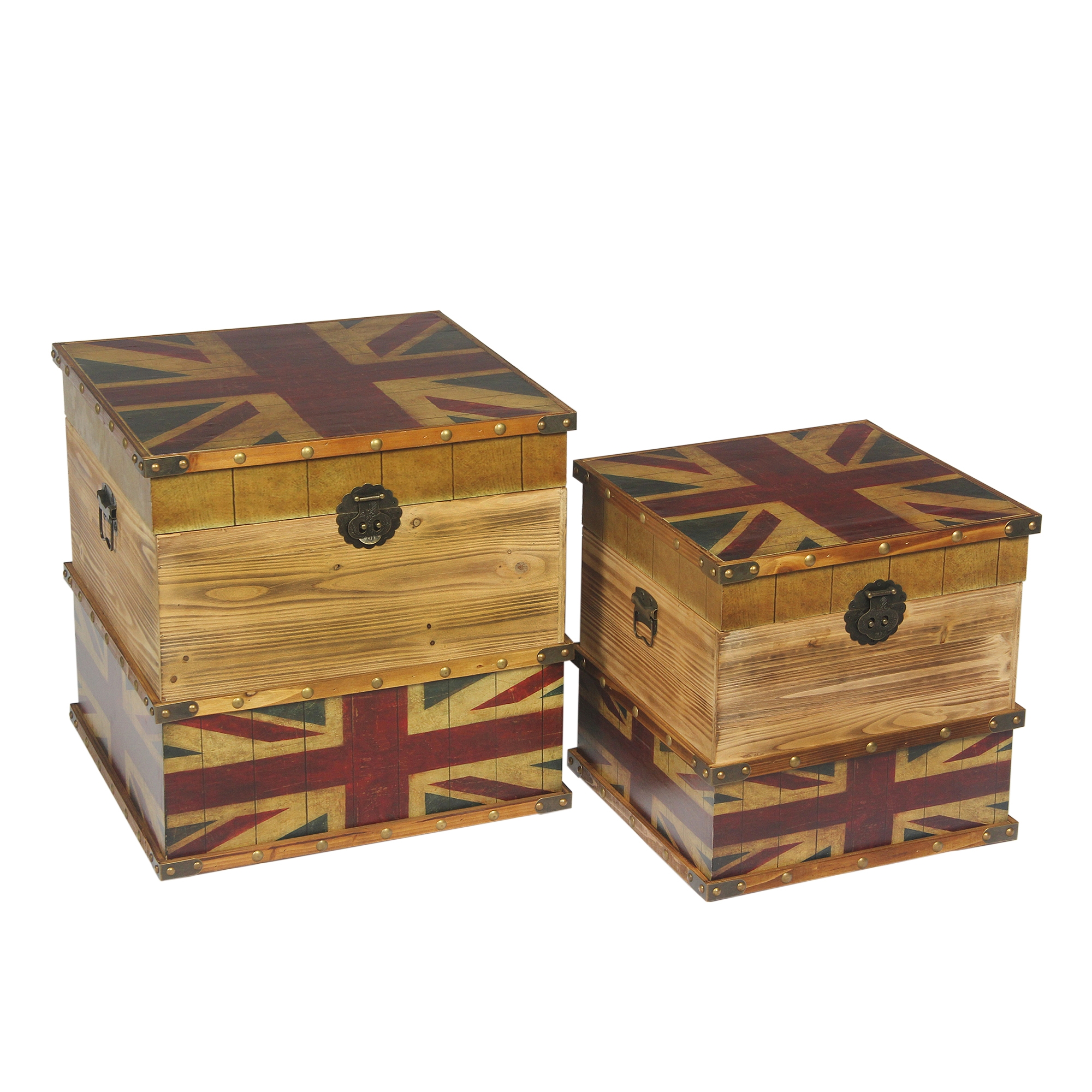 Union Jack Trunk Set