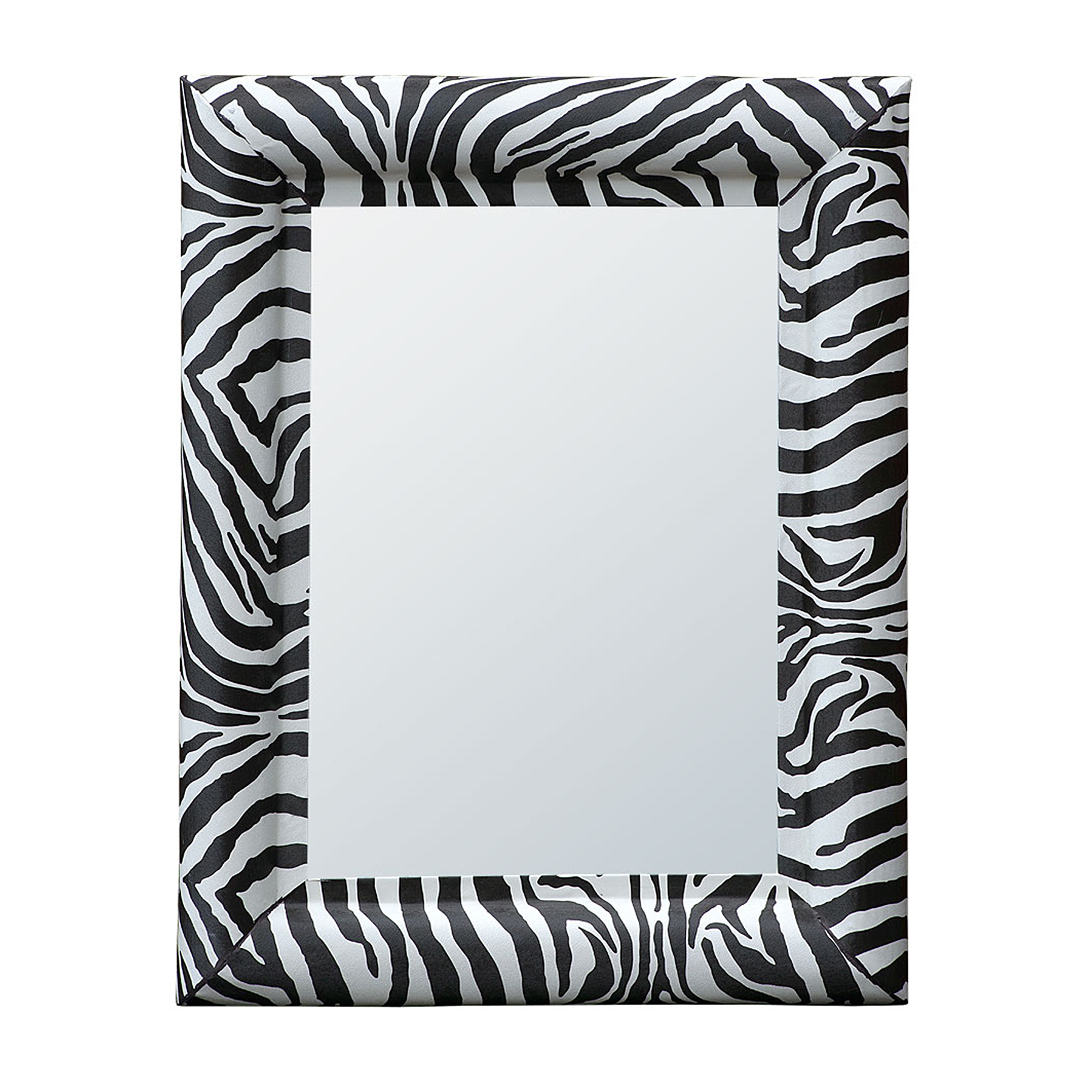 Grand Safari Zebra Mirror - Black and White