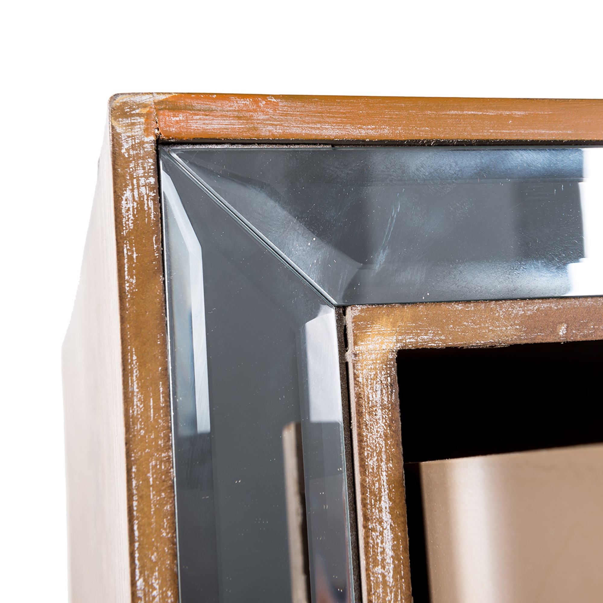 Labyrinth Mirrored Console Table