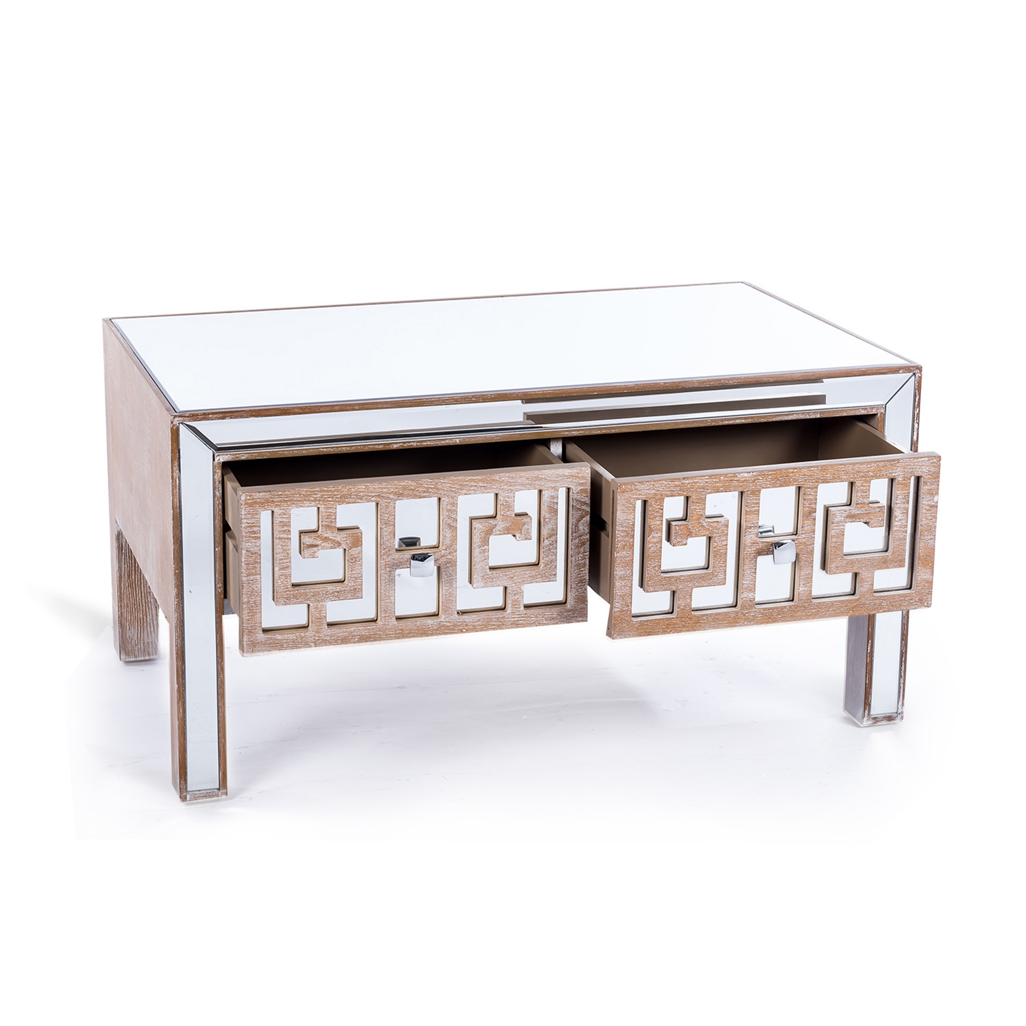 Labyrinth Mirrored Coffee Table