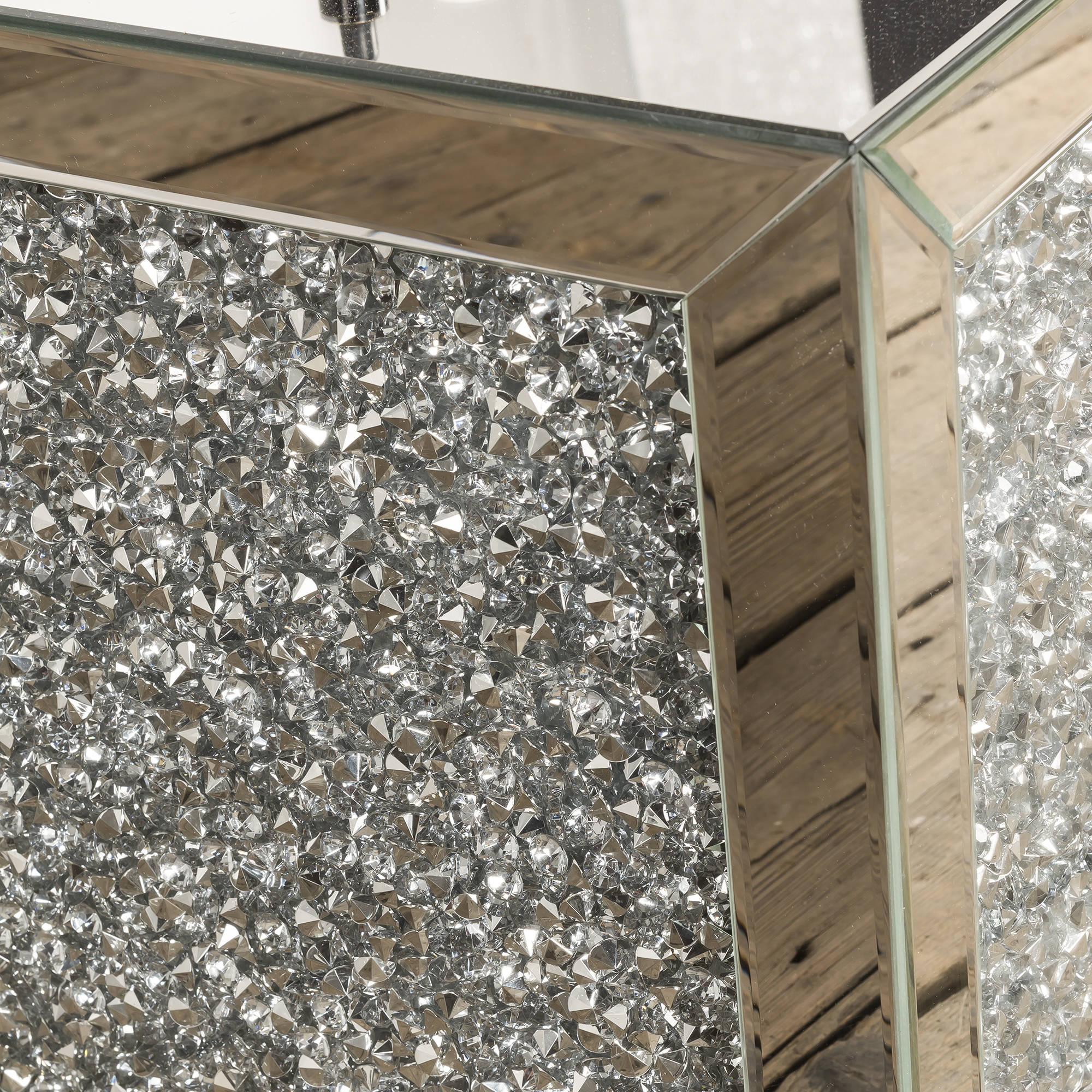 Crushed Diamond Occasional Table