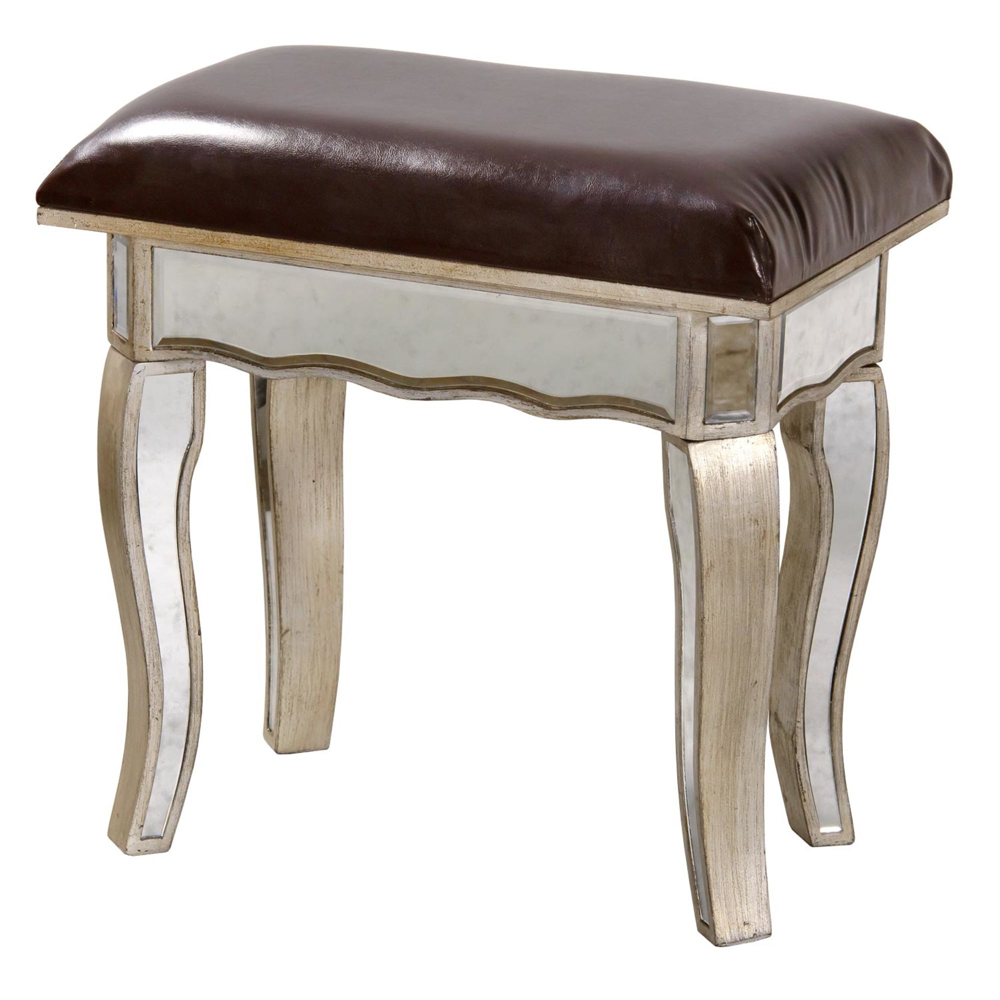 Antique Silver Dressing Table Stool - EXTRA PACKAGE