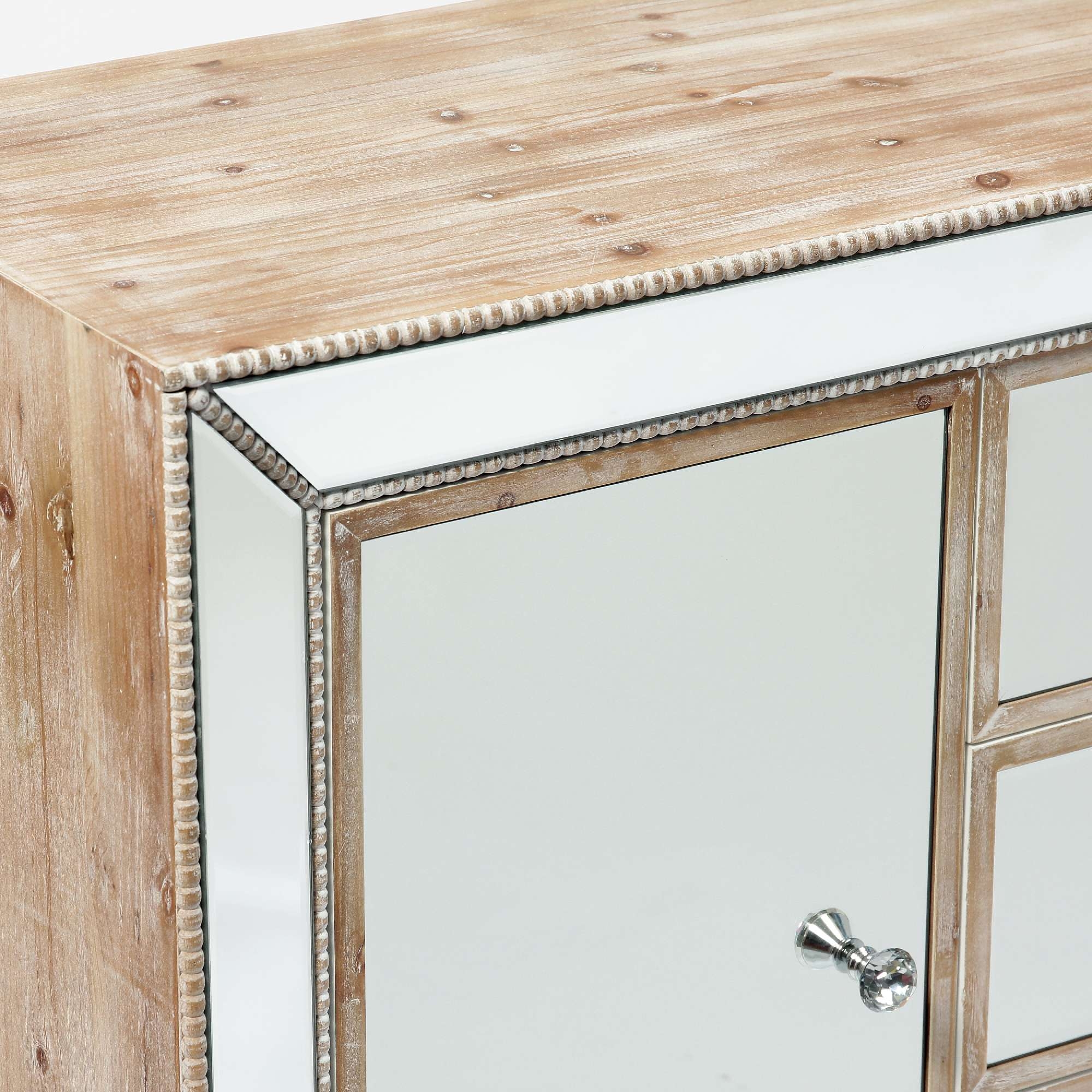 Pearl Mirrored Sideboard Cabinet 