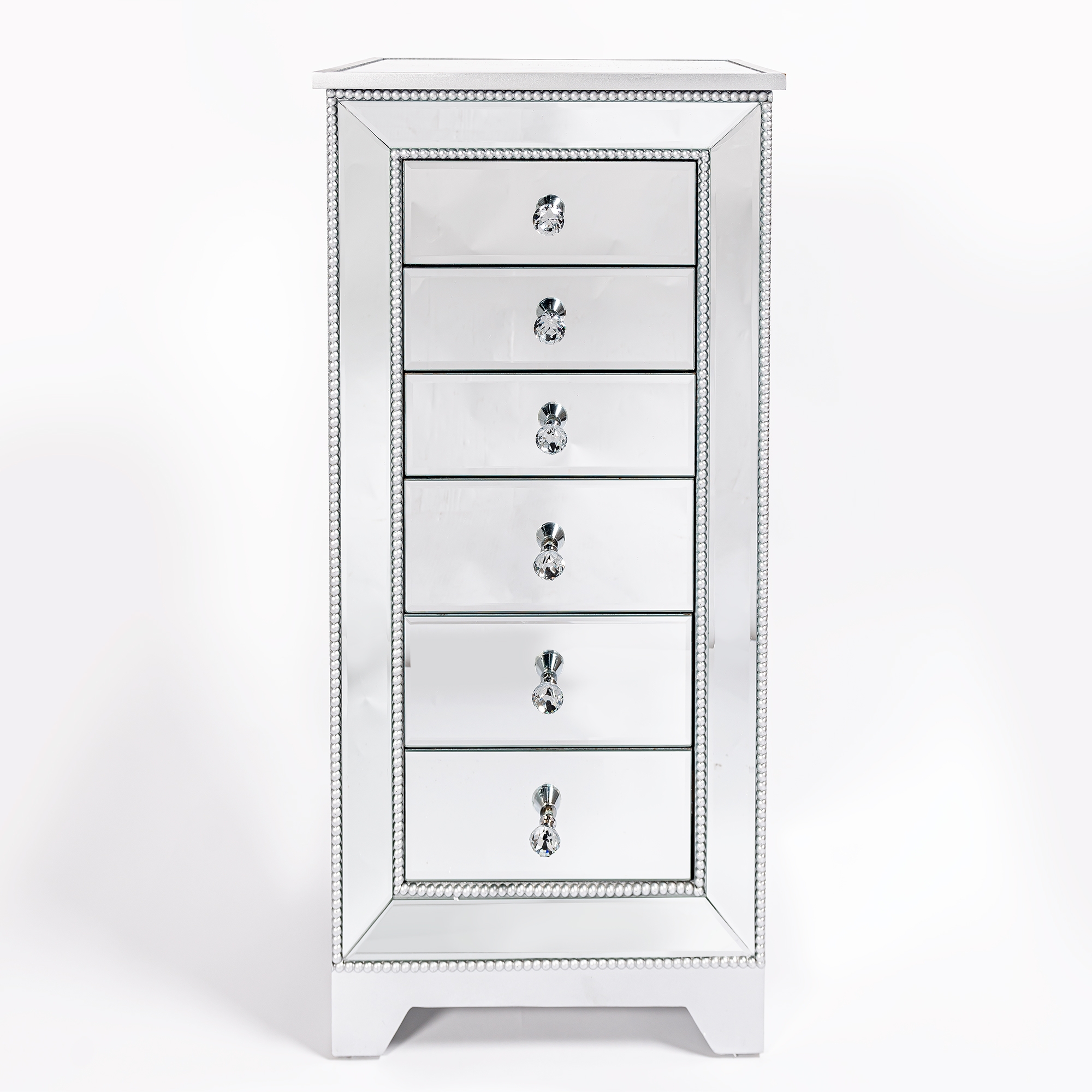 Chateauneuf Mirrored Tall Chest of Drawers