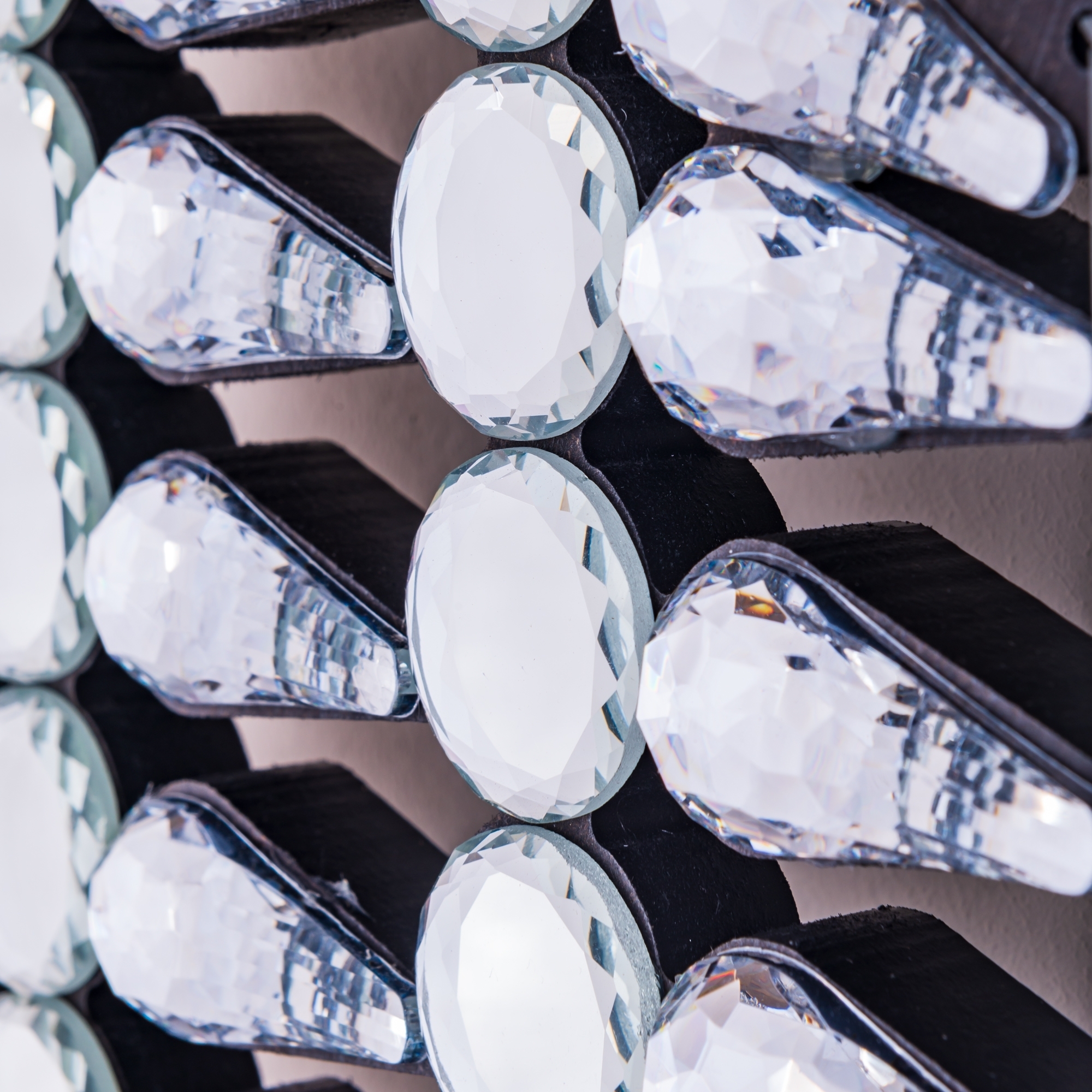 Apollo Crystal Mirrored Mirror