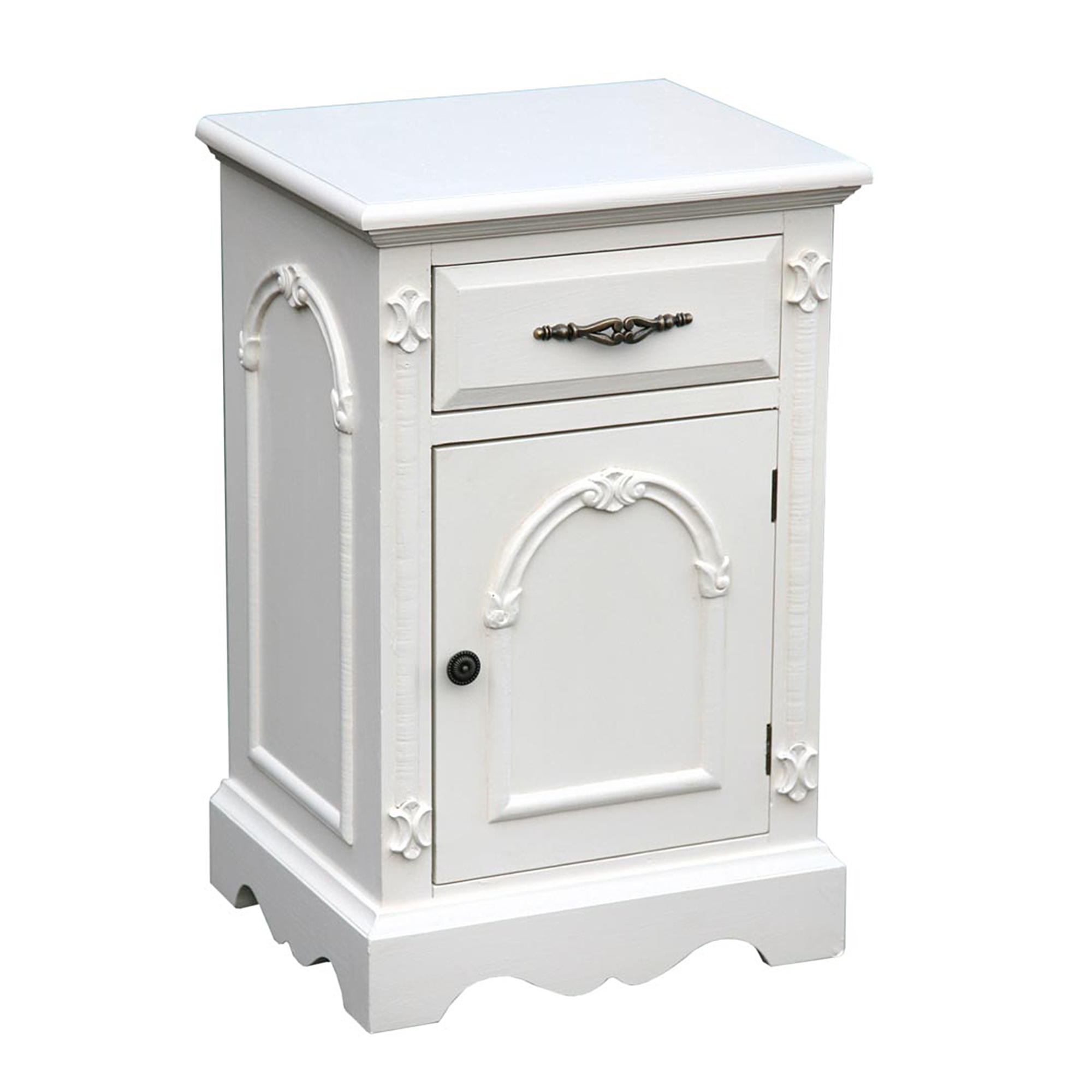 Hambledon Bedside Cabinet - White